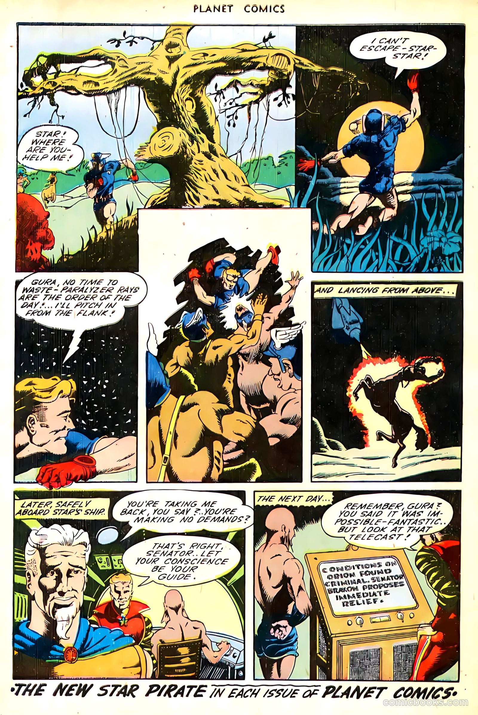 Planet Comics #35 (1945) — page 50 of 52