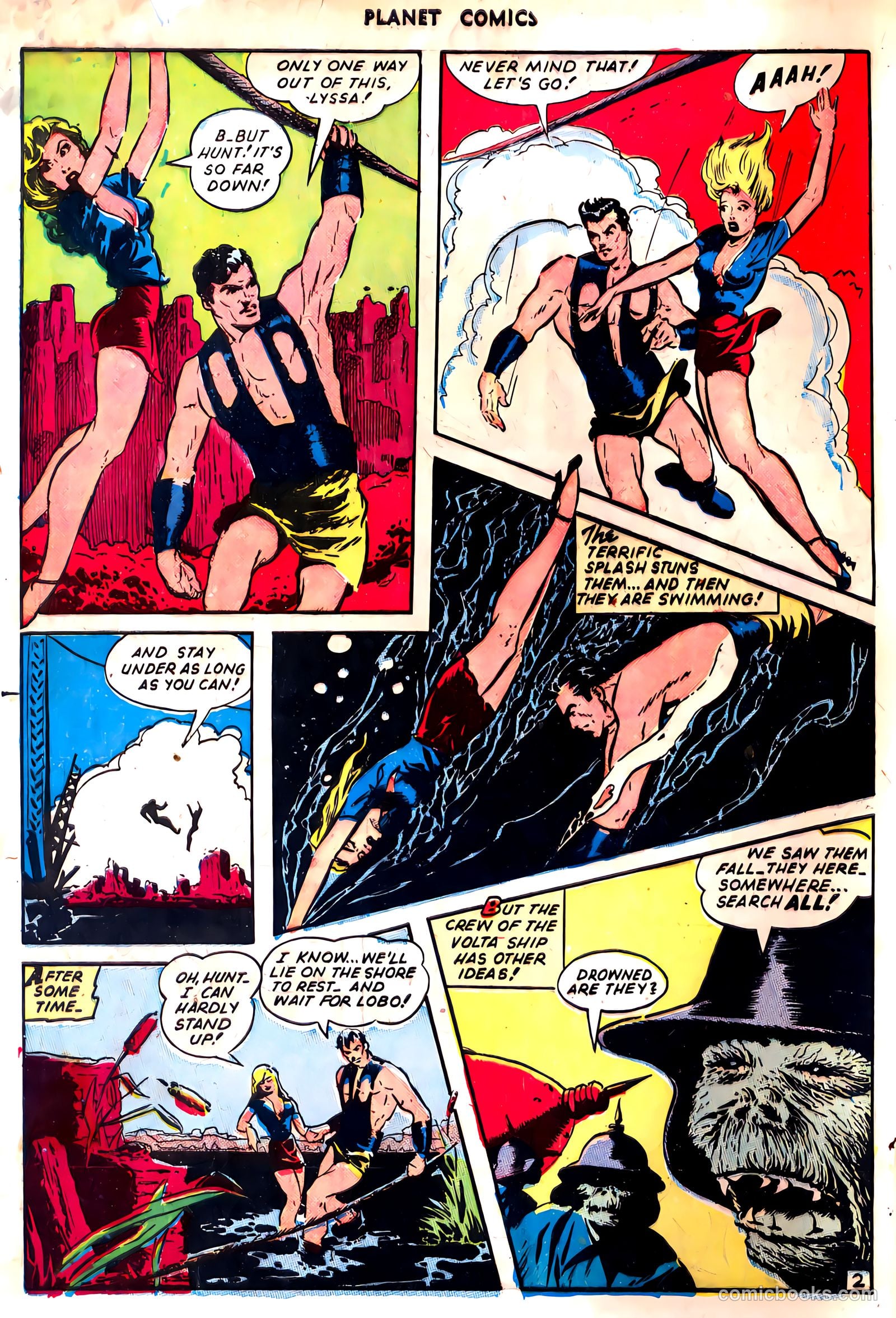 Planet Comics #36 (1945) — page 4 of 52