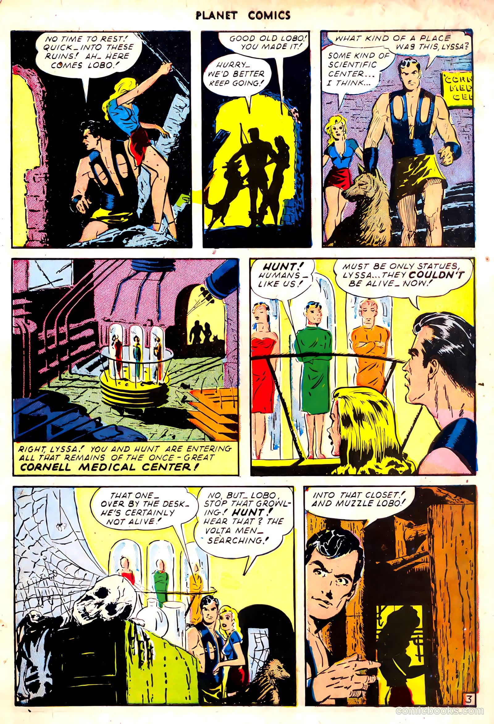 Planet Comics #36 (1945) — page 5 of 52