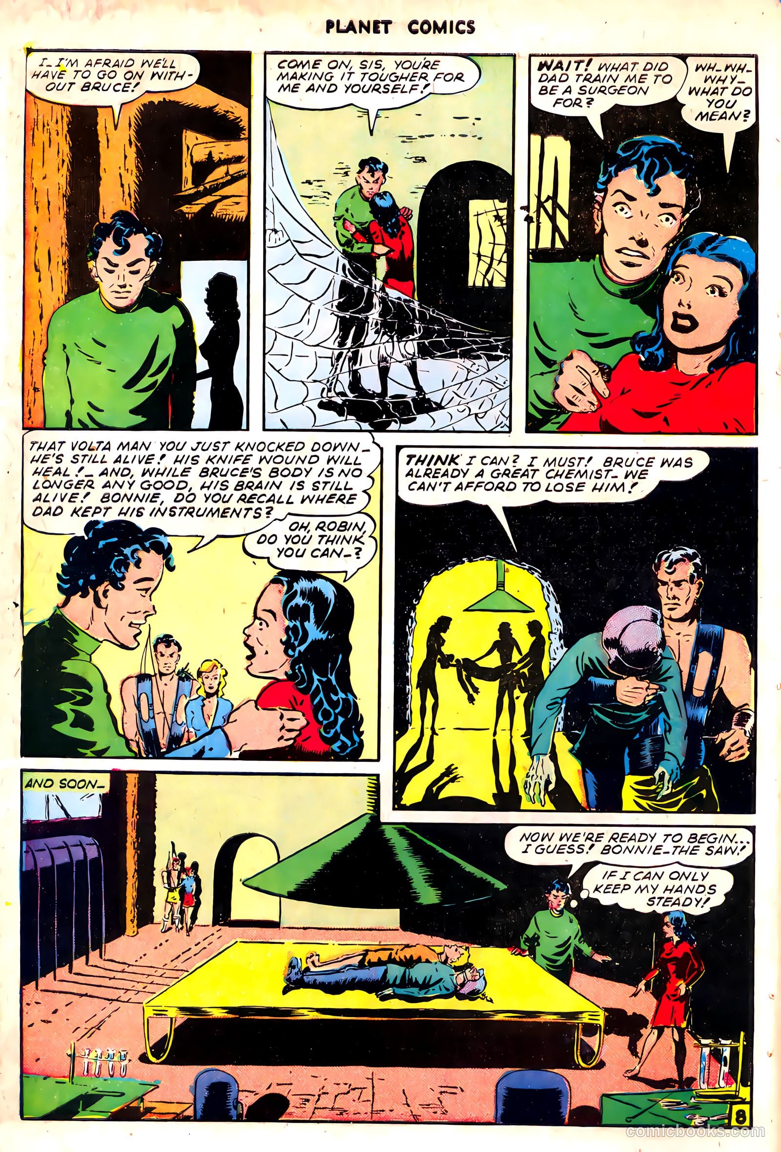 Planet Comics #36 (1945) — page 10 of 52