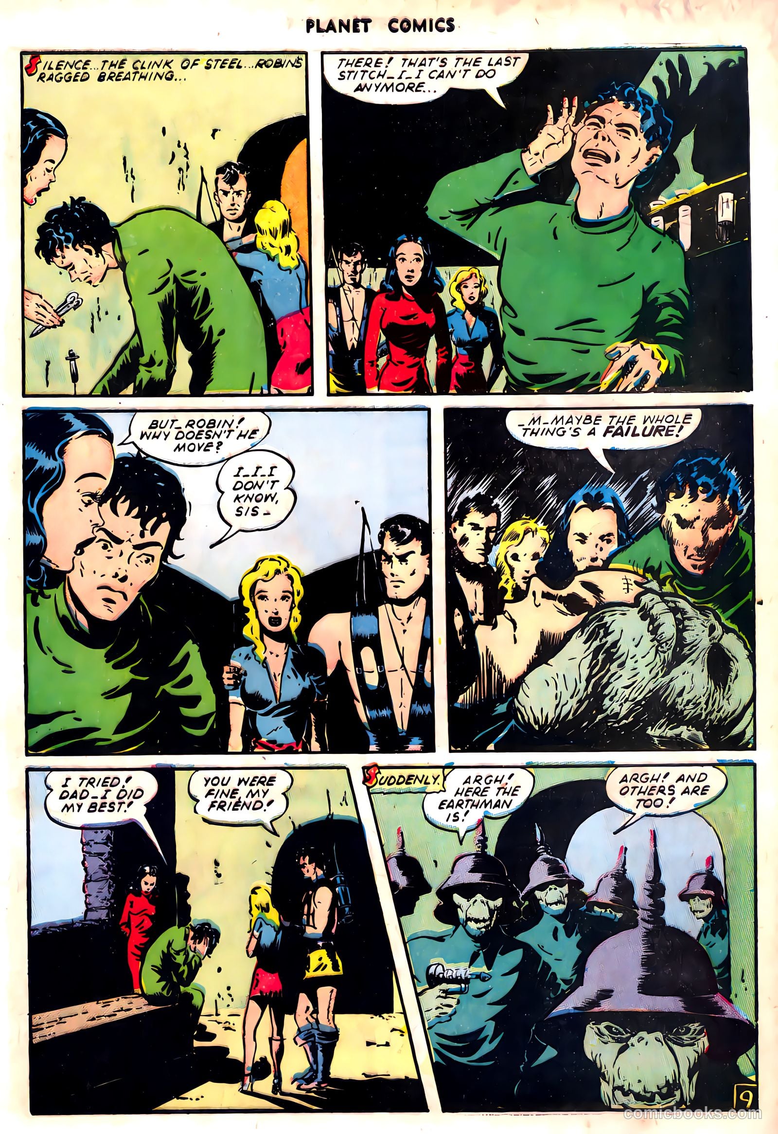 Planet Comics #36 (1945) — page 11 of 52