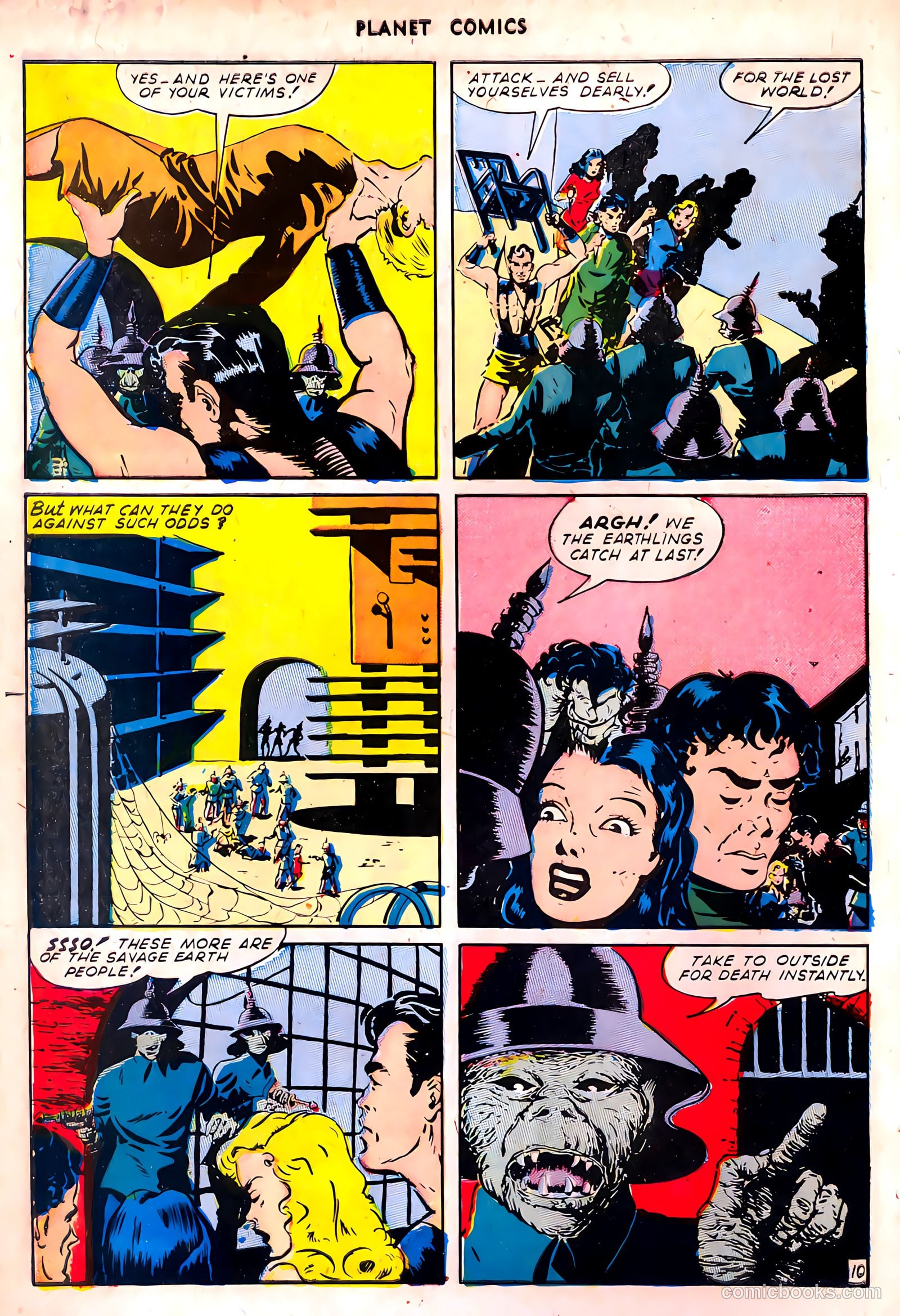 Planet Comics #36 (1945) — page 12 of 52