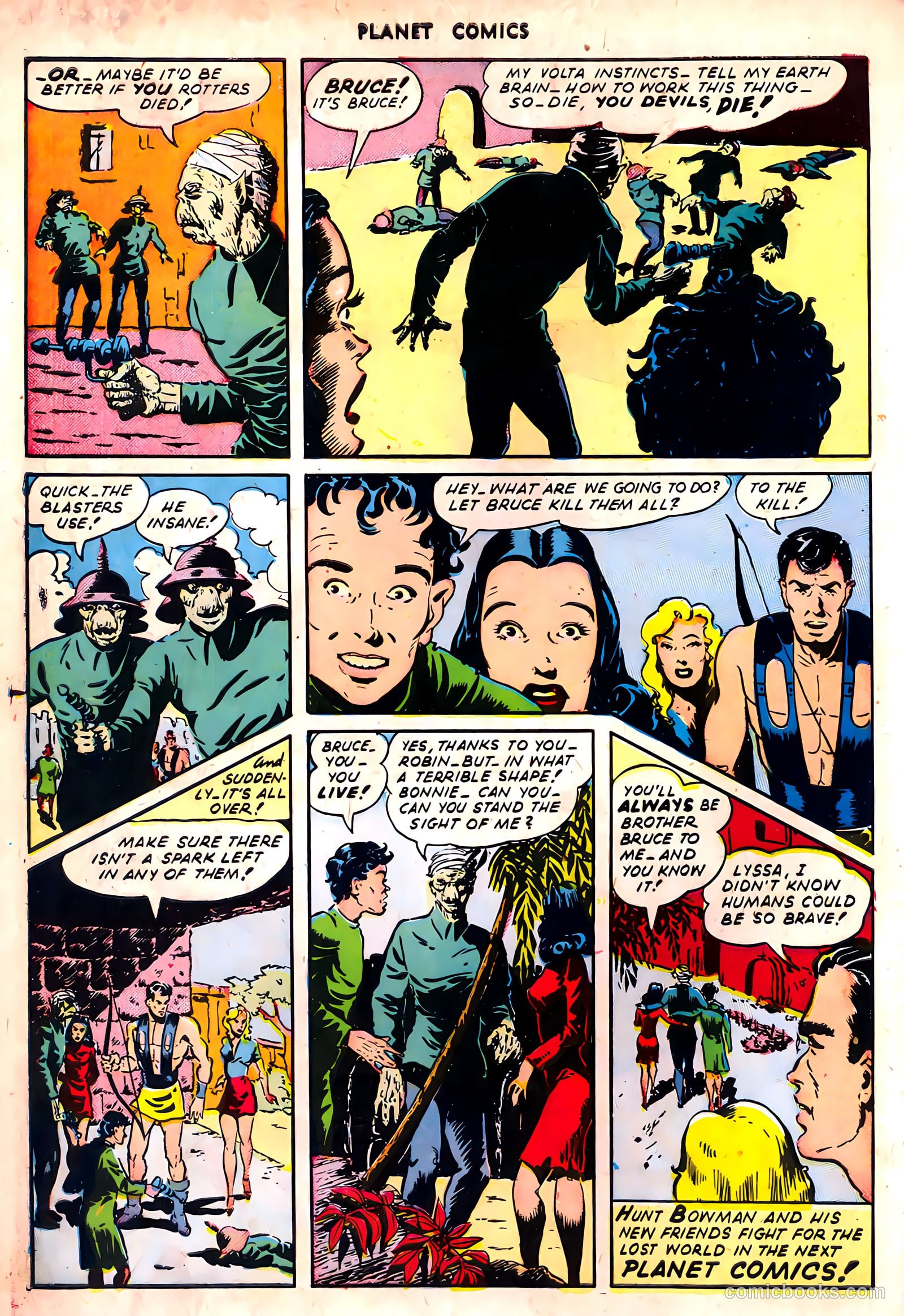 Planet Comics #36 (1945) — page 14 of 52