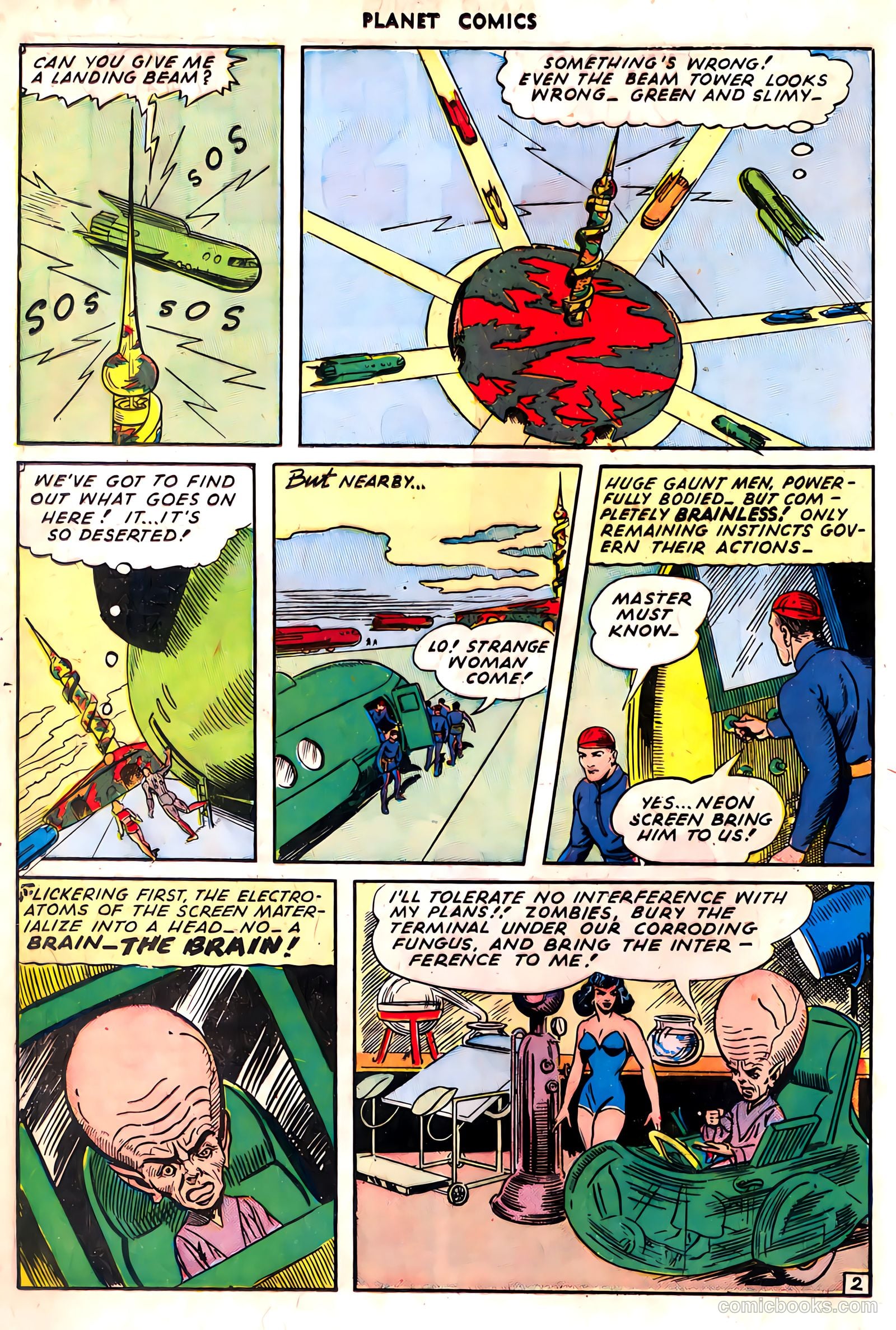 Planet Comics #36 (1945) — page 16 of 52