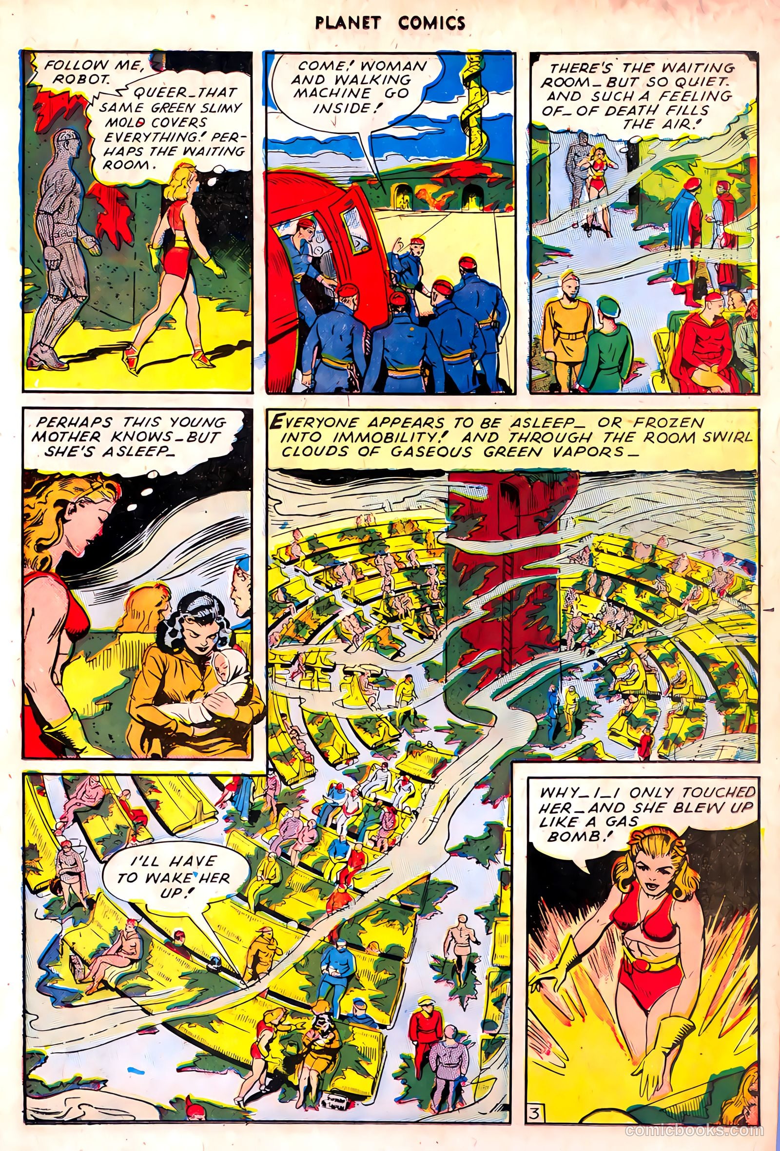 Planet Comics #36 (1945) — page 17 of 52