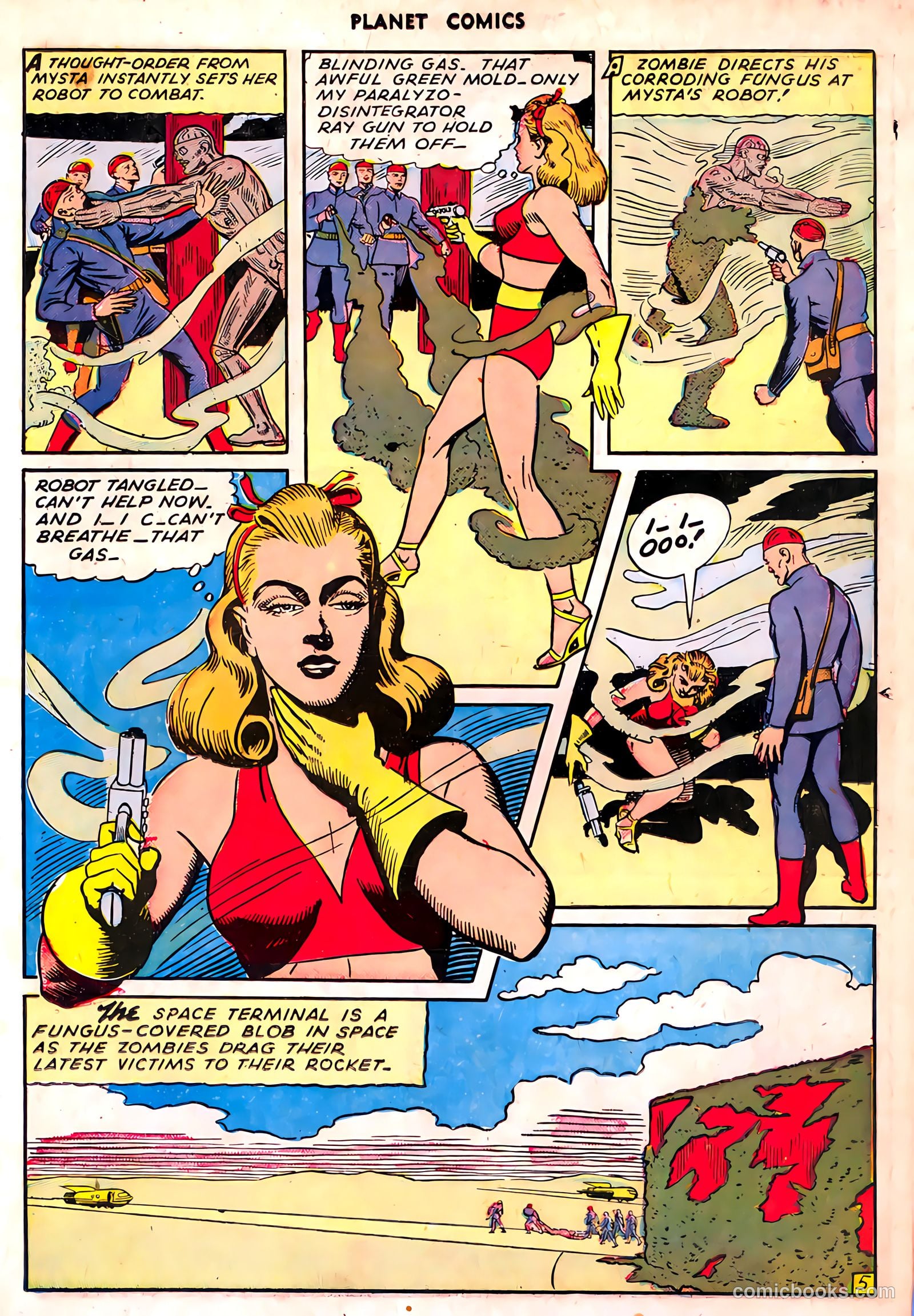 Planet Comics #36 (1945) — page 19 of 52