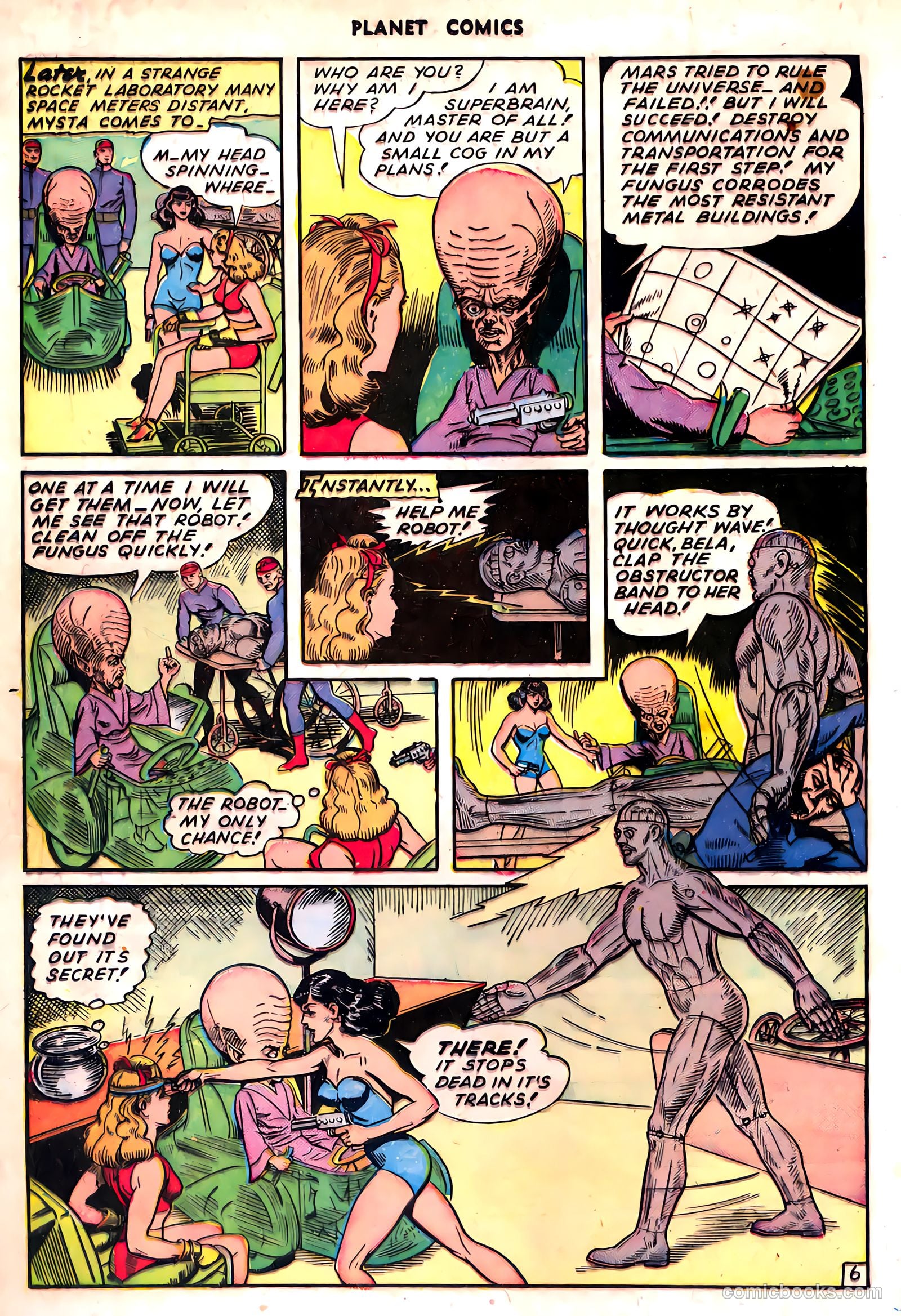 Planet Comics #36 (1945) — page 20 of 52