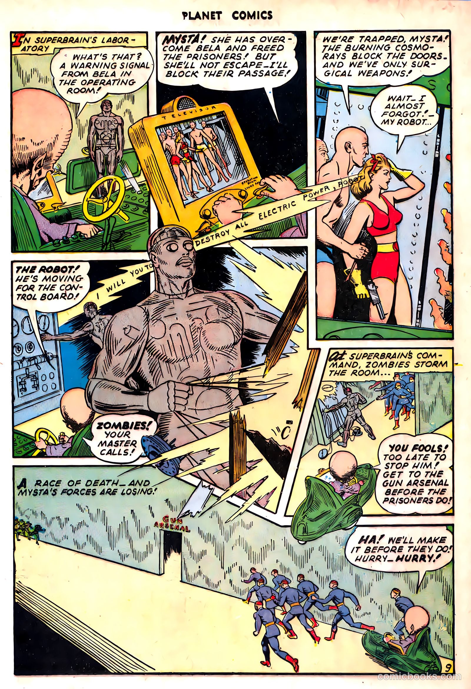 Planet Comics #36 (1945) — page 23 of 52
