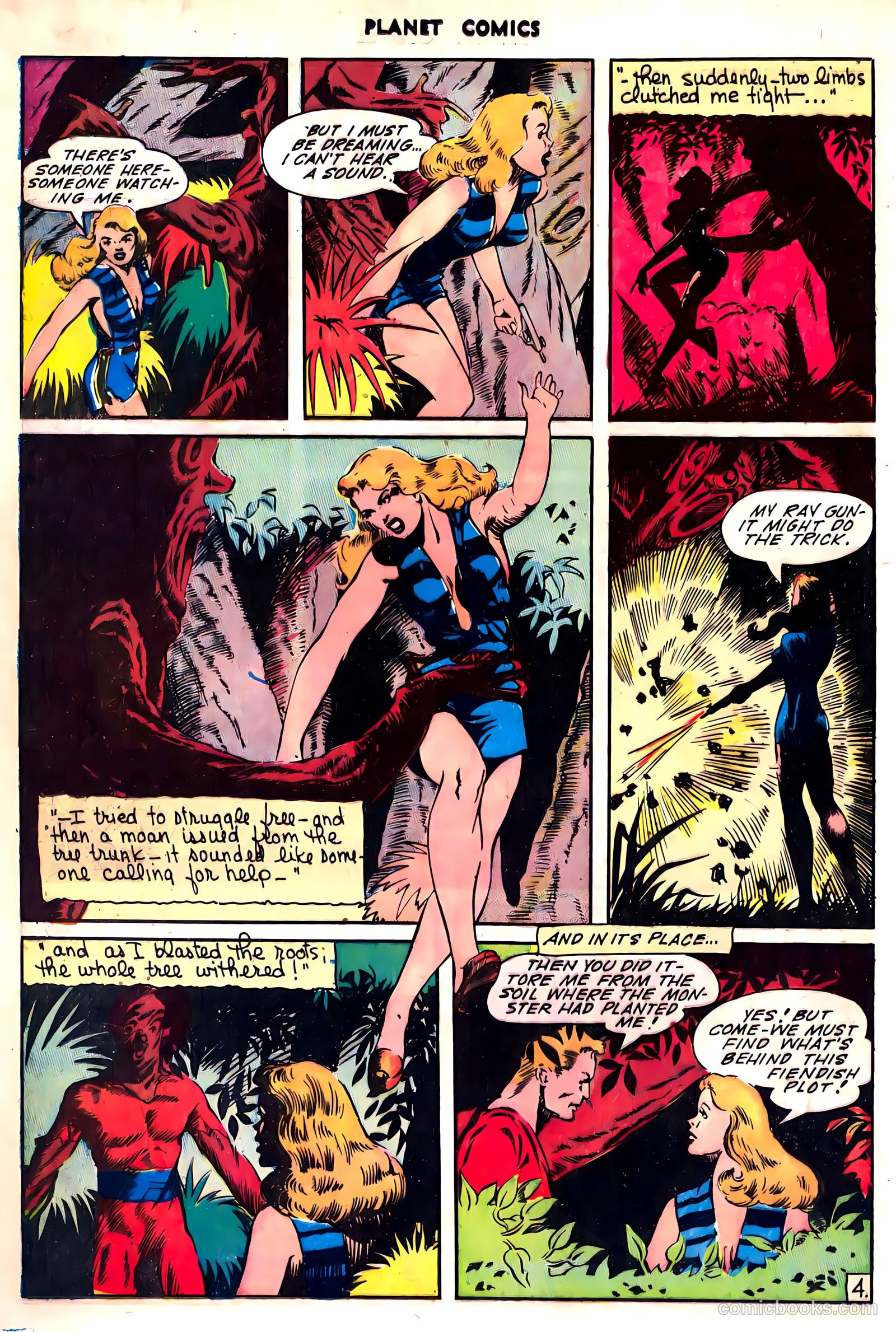 Planet Comics #36 (1945) — page 28 of 52