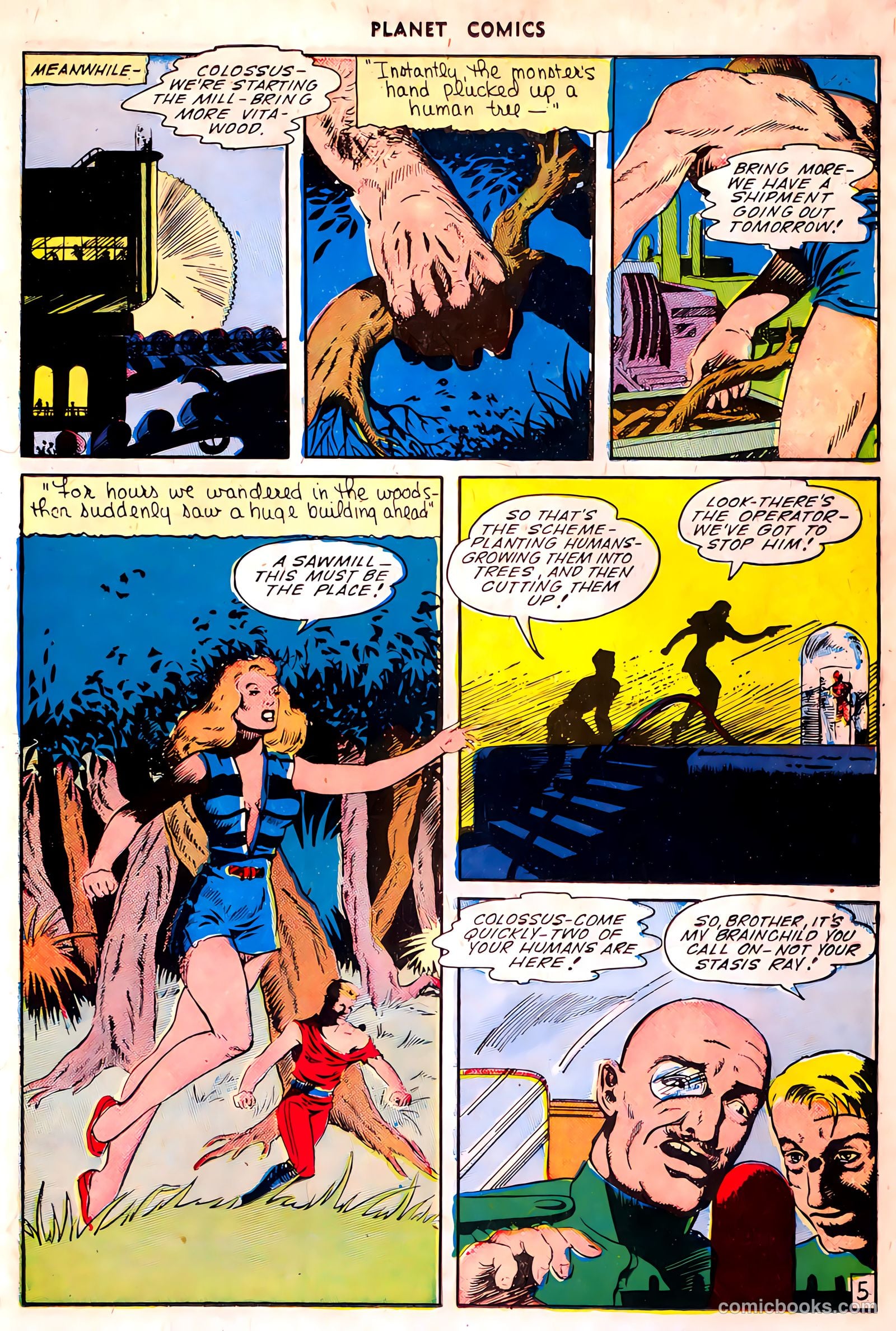 Planet Comics #36 (1945) — page 29 of 52