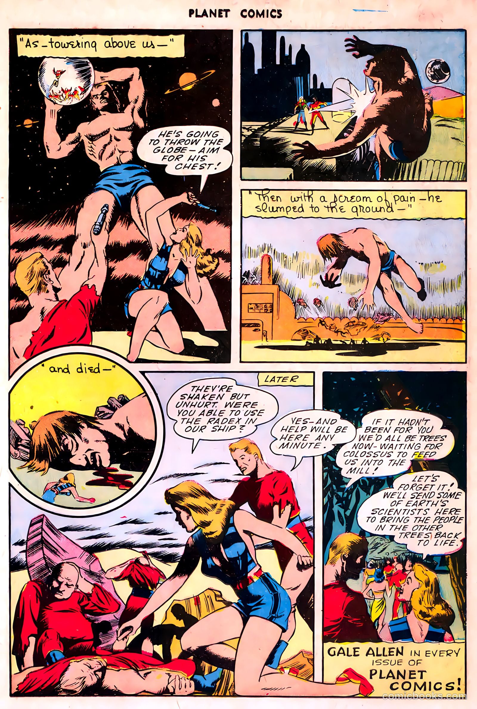Planet Comics #36 (1945) — page 31 of 52