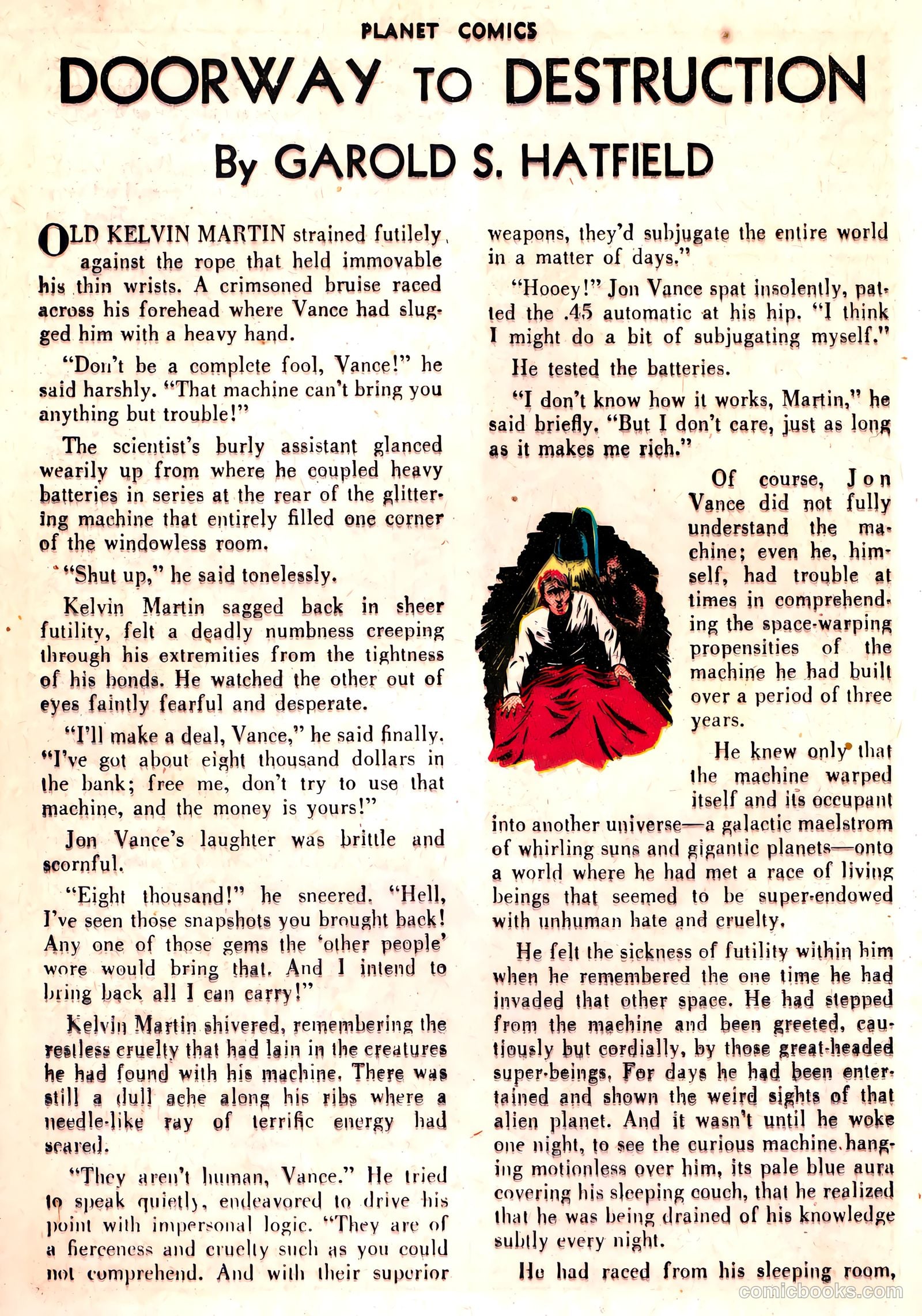 Planet Comics #36 (1945) — page 32 of 52