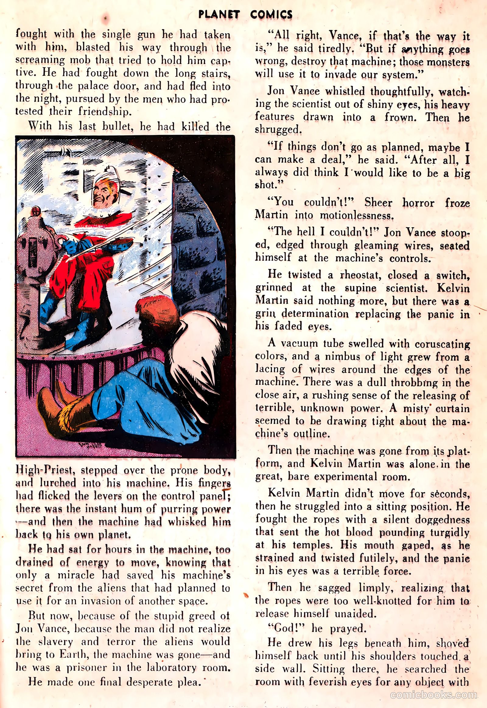 Planet Comics #36 (1945) — page 33 of 52