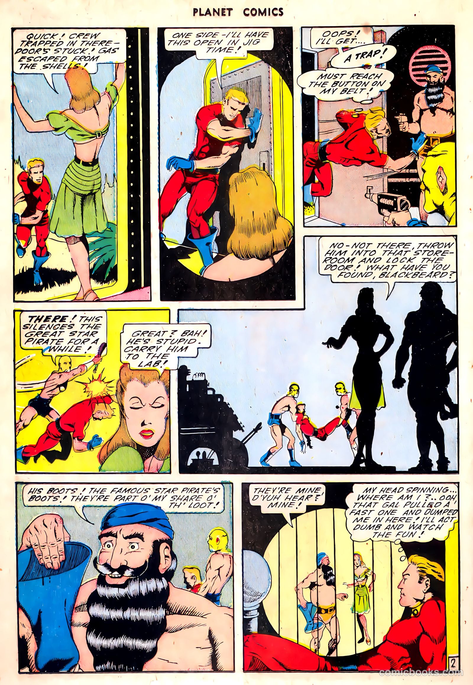 Planet Comics #36 (1945) — page 36 of 52