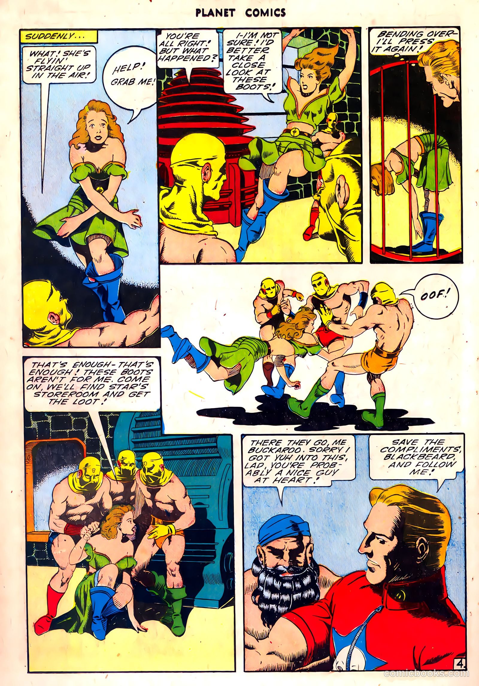 Planet Comics #36 (1945) — page 38 of 52
