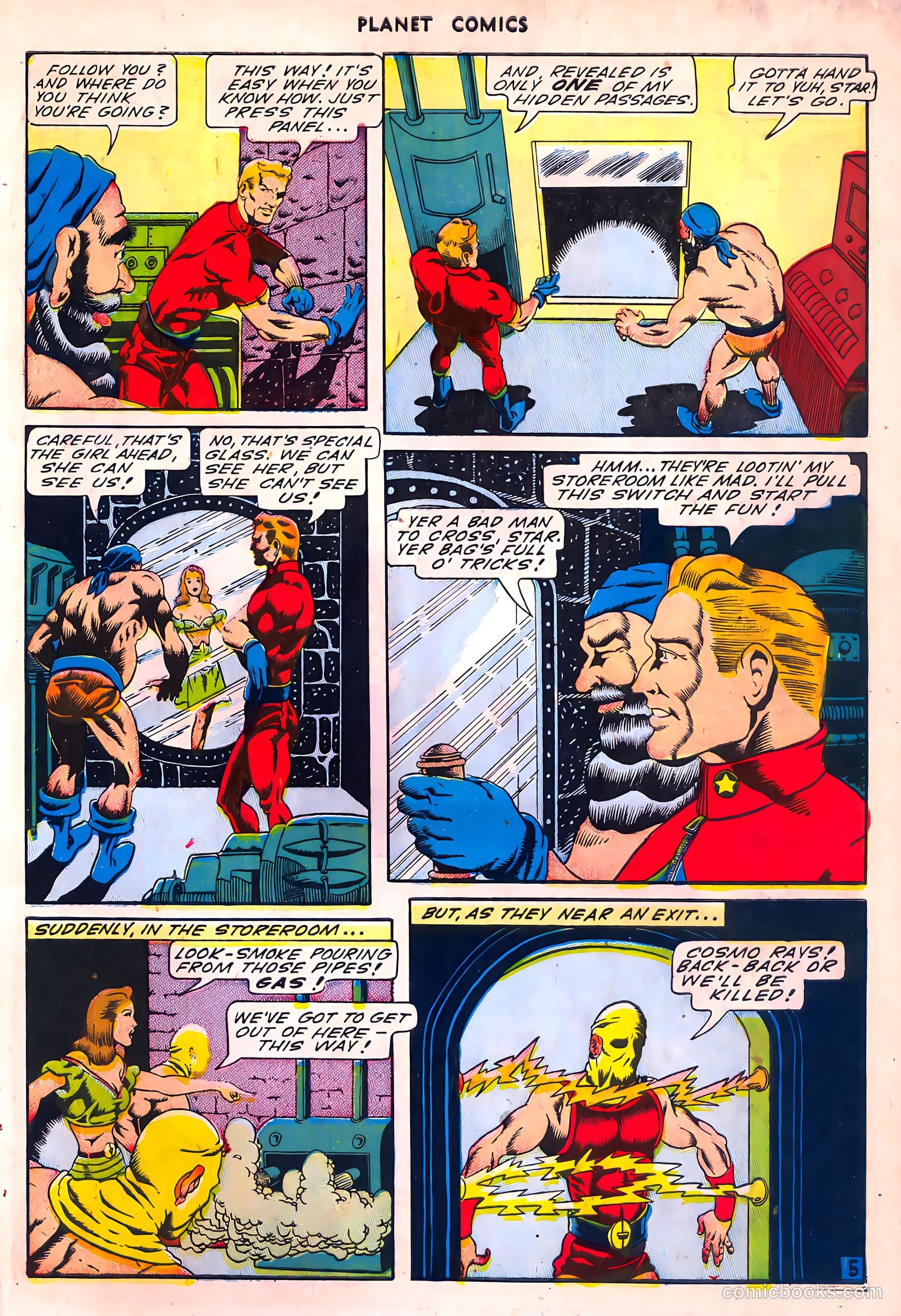 Planet Comics #36 (1945) — page 39 of 52