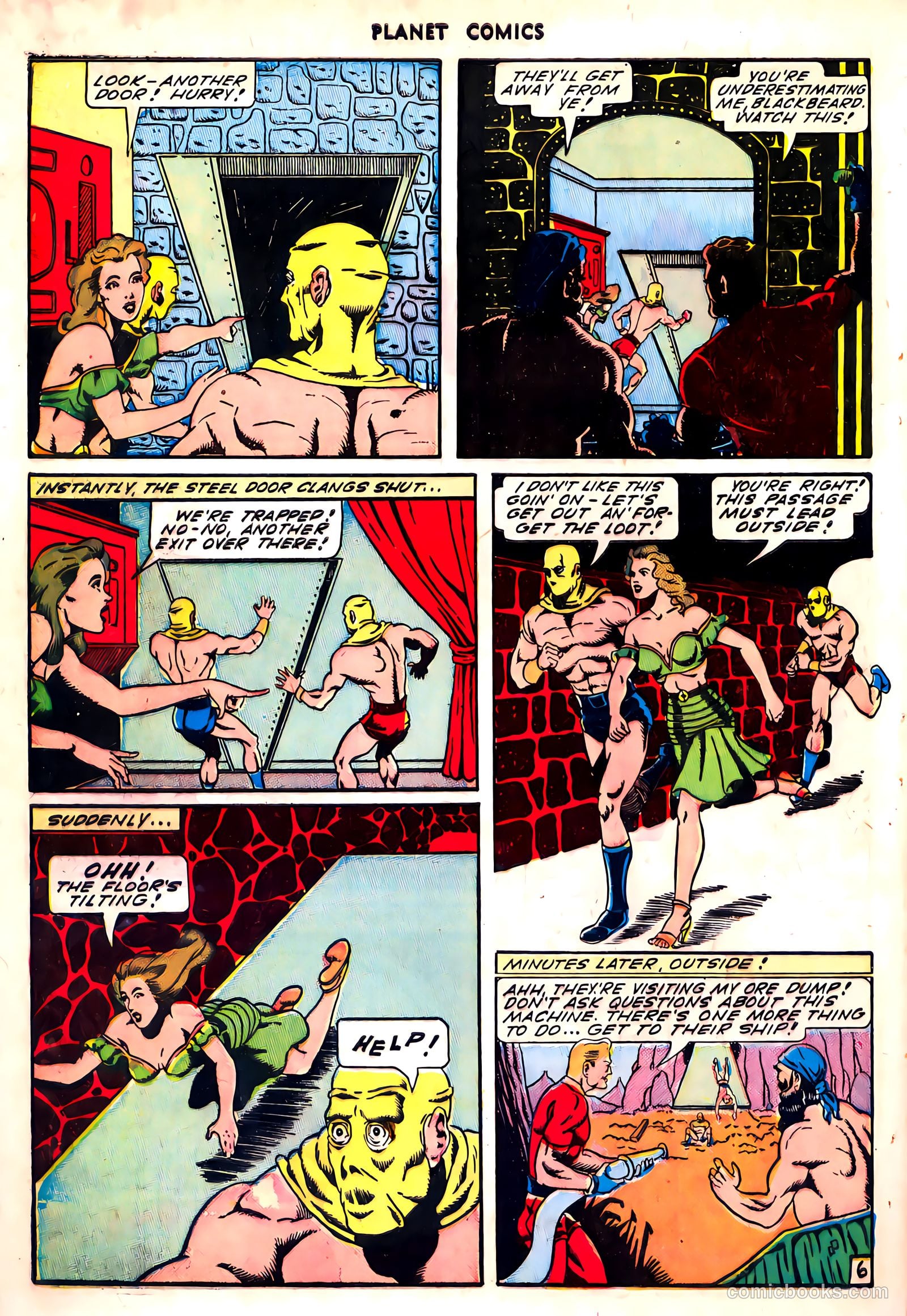 Planet Comics #36 (1945) — page 40 of 52