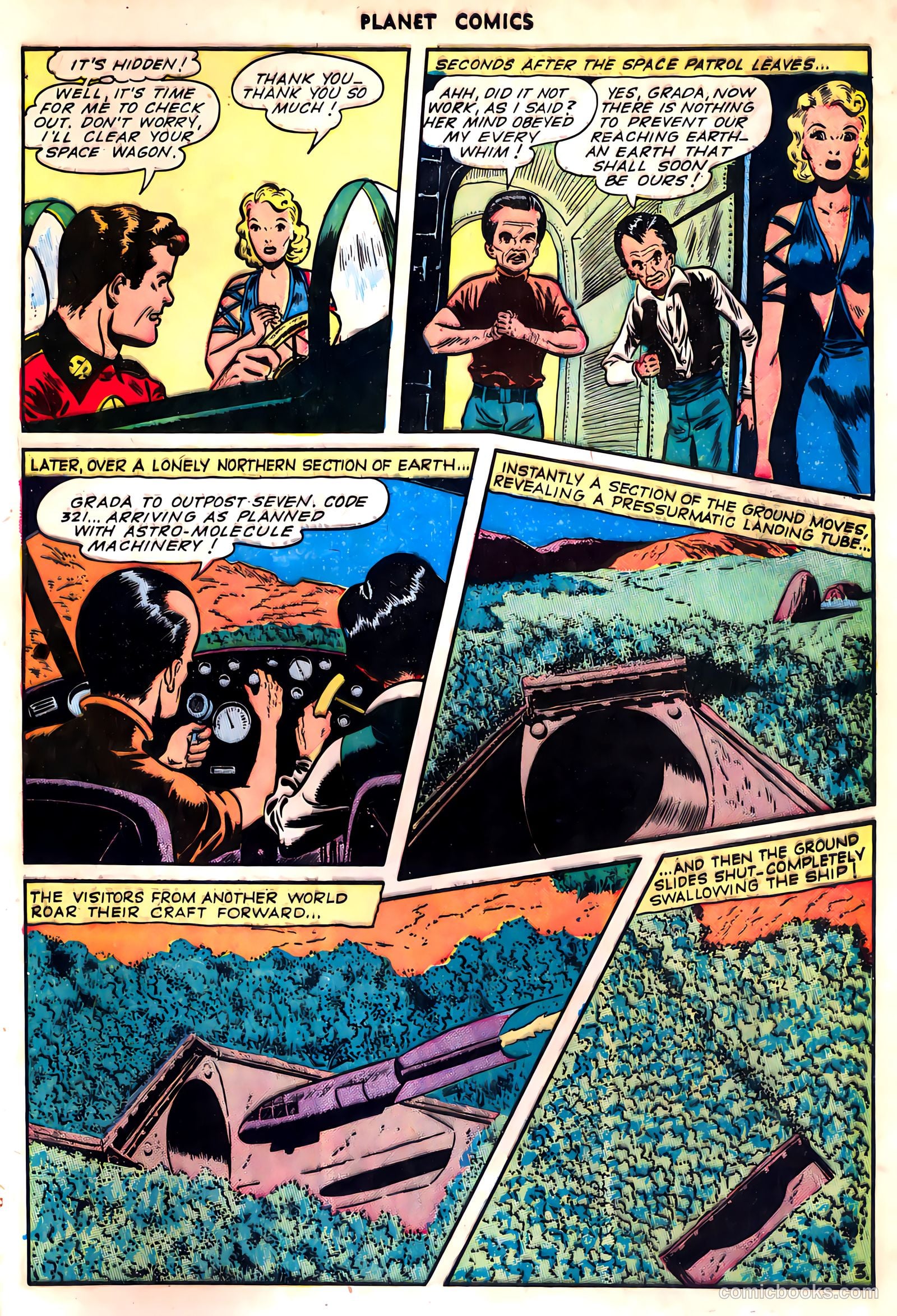 Planet Comics #36 (1945) — page 45 of 52