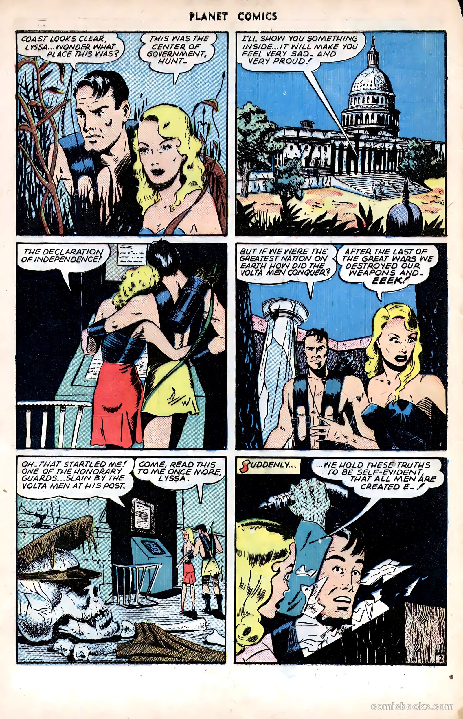 Planet Comics #37 (1945) — page 4 of 52