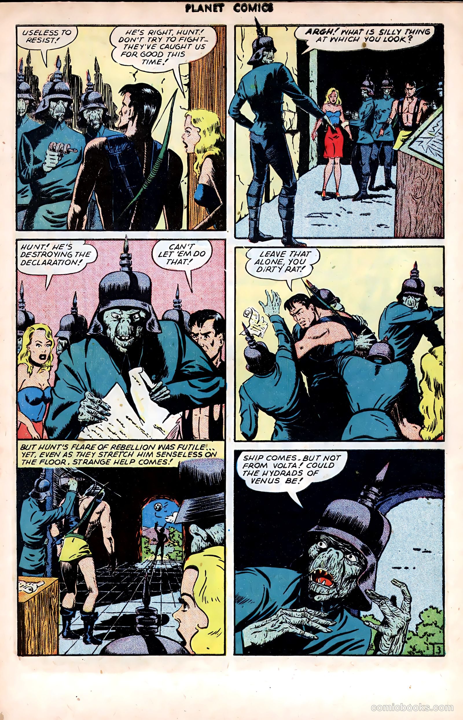 Planet Comics #37 (1945) — page 5 of 52