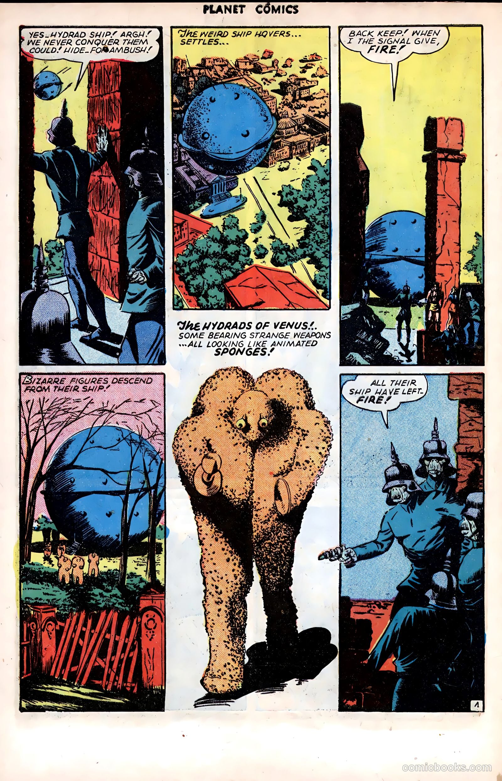 Planet Comics #37 (1945) — page 6 of 52