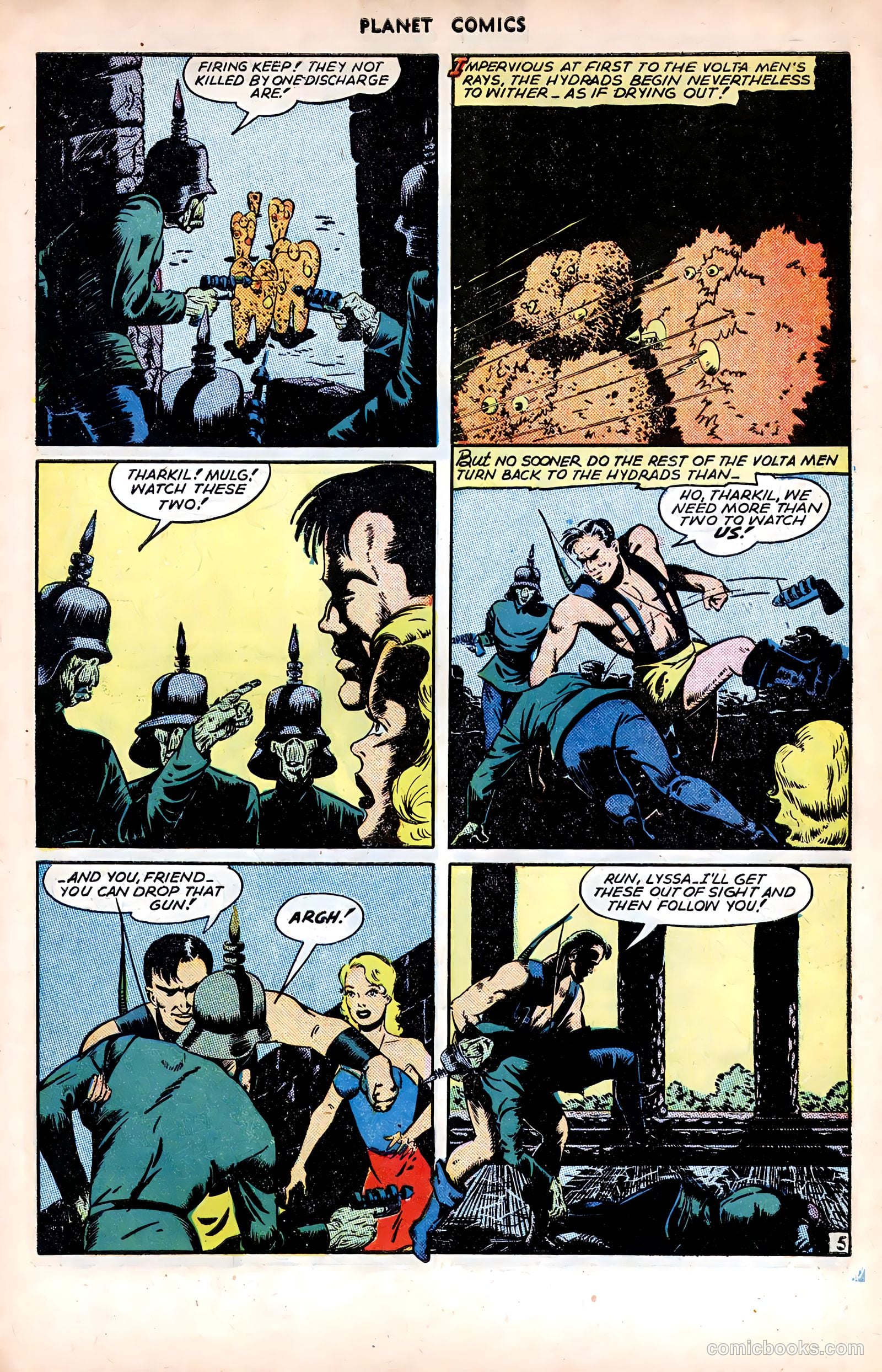 Planet Comics #37 (1945) — page 7 of 52