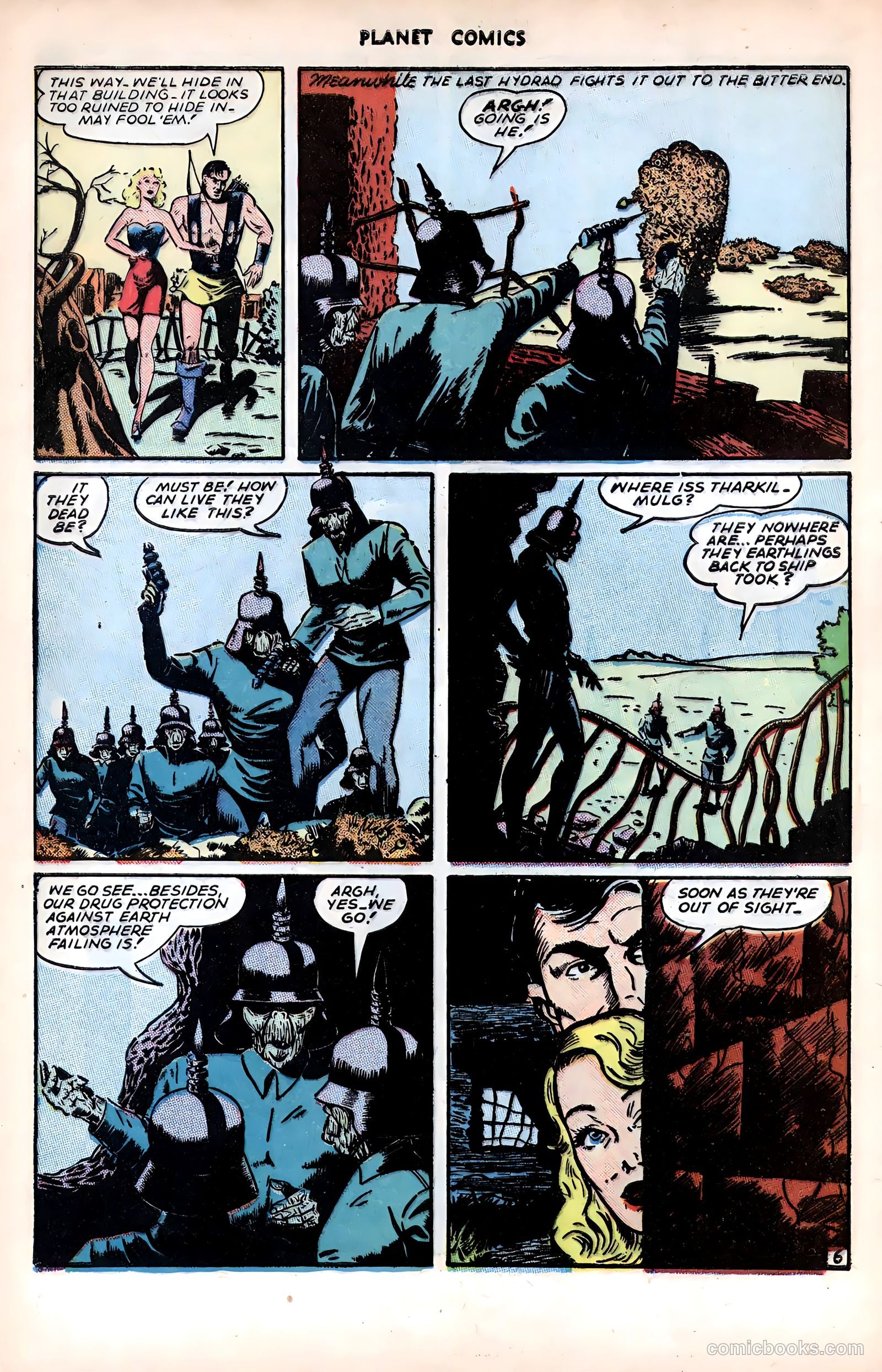 Planet Comics #37 (1945) — page 8 of 52