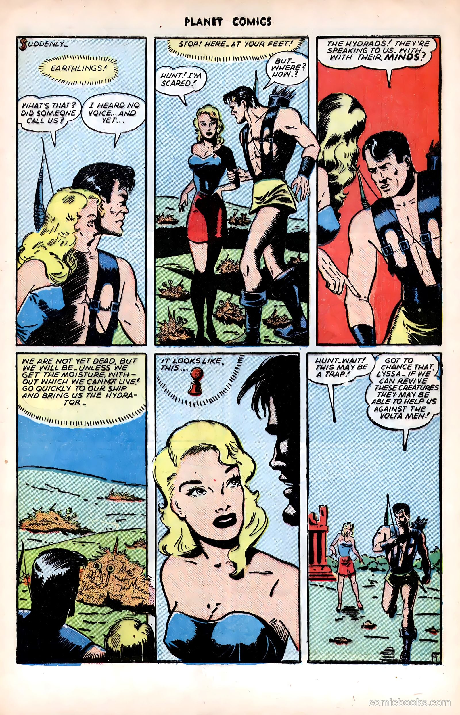 Planet Comics #37 (1945) — page 9 of 52