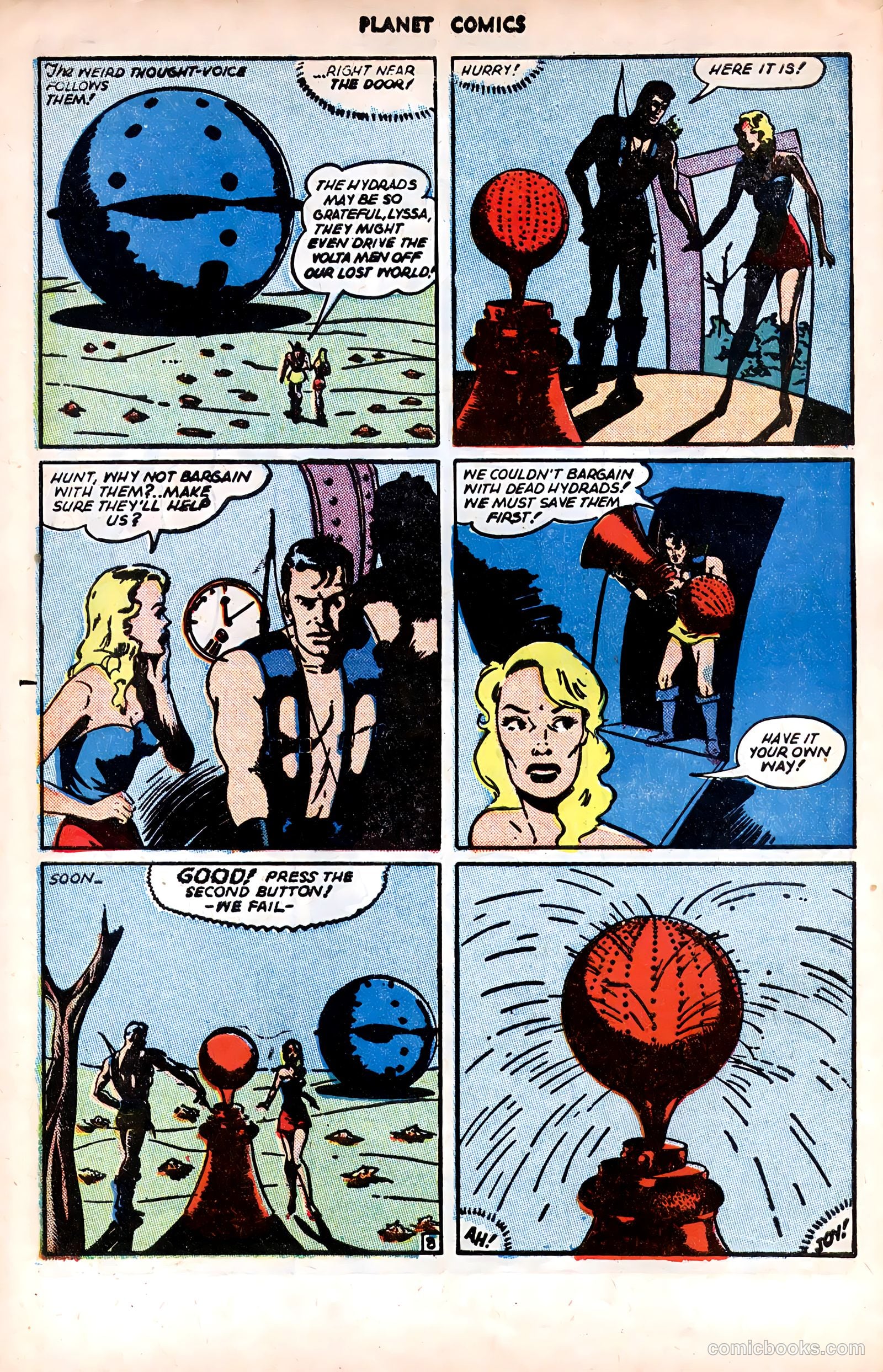 Planet Comics #37 (1945) — page 10 of 52