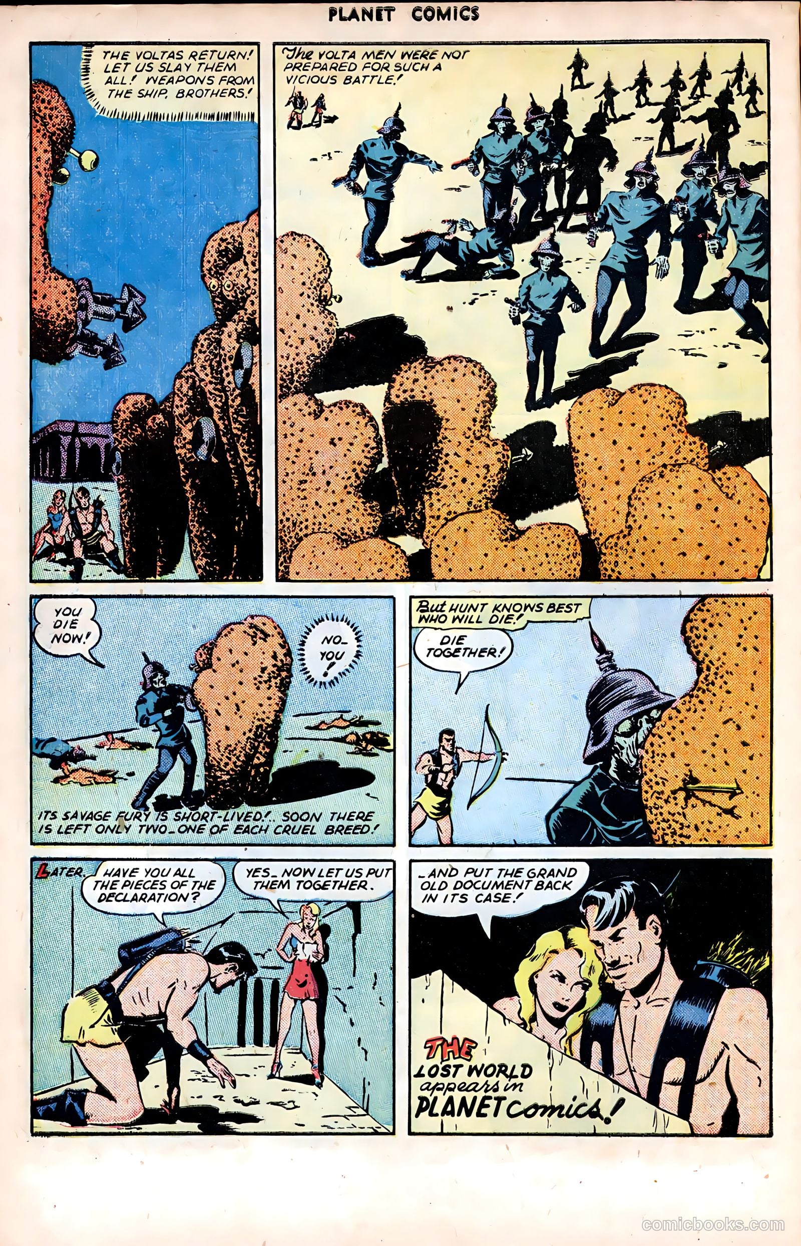 Planet Comics #37 (1945) — page 12 of 52