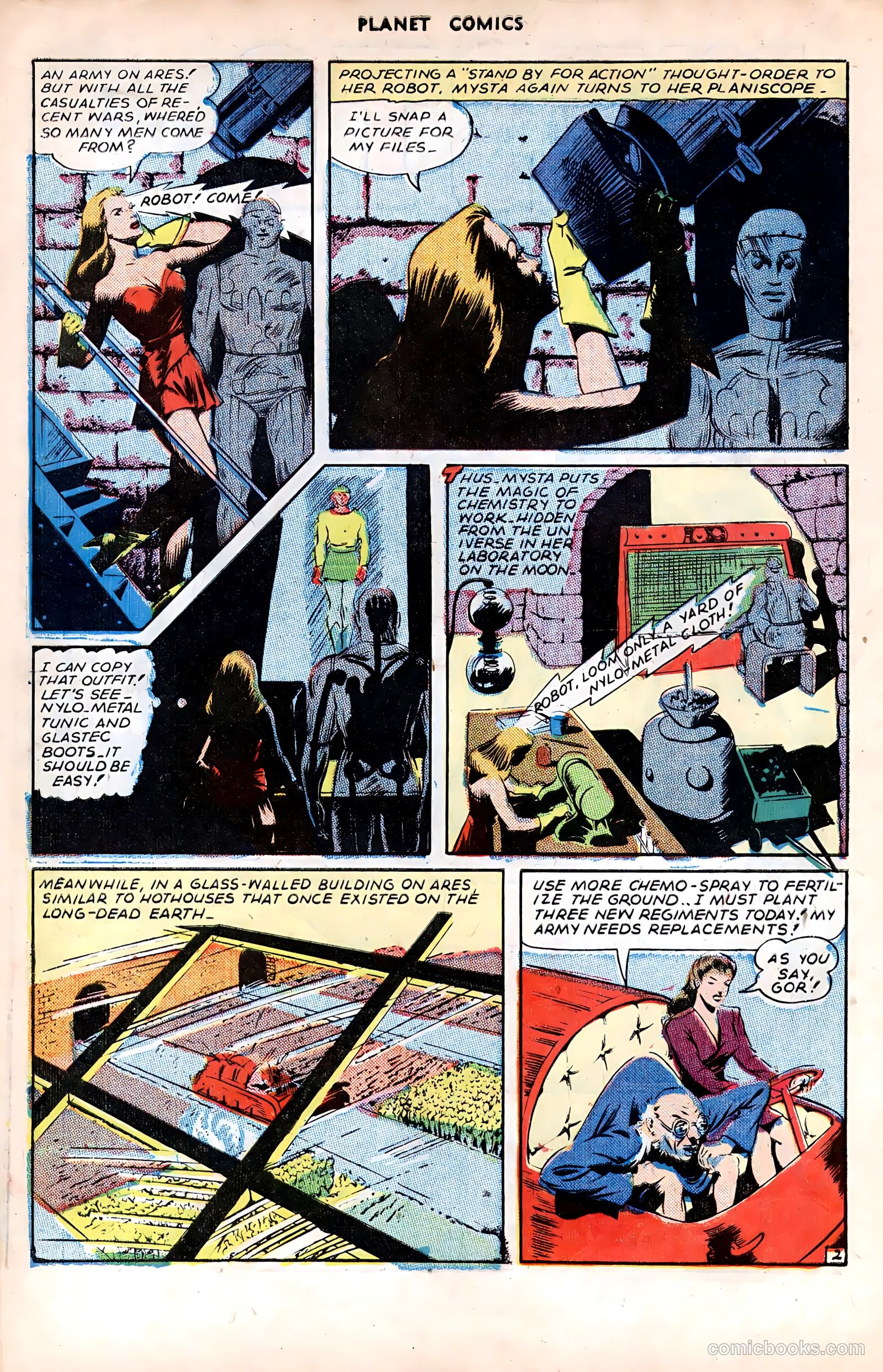 Planet Comics #37 (1945) — page 14 of 52