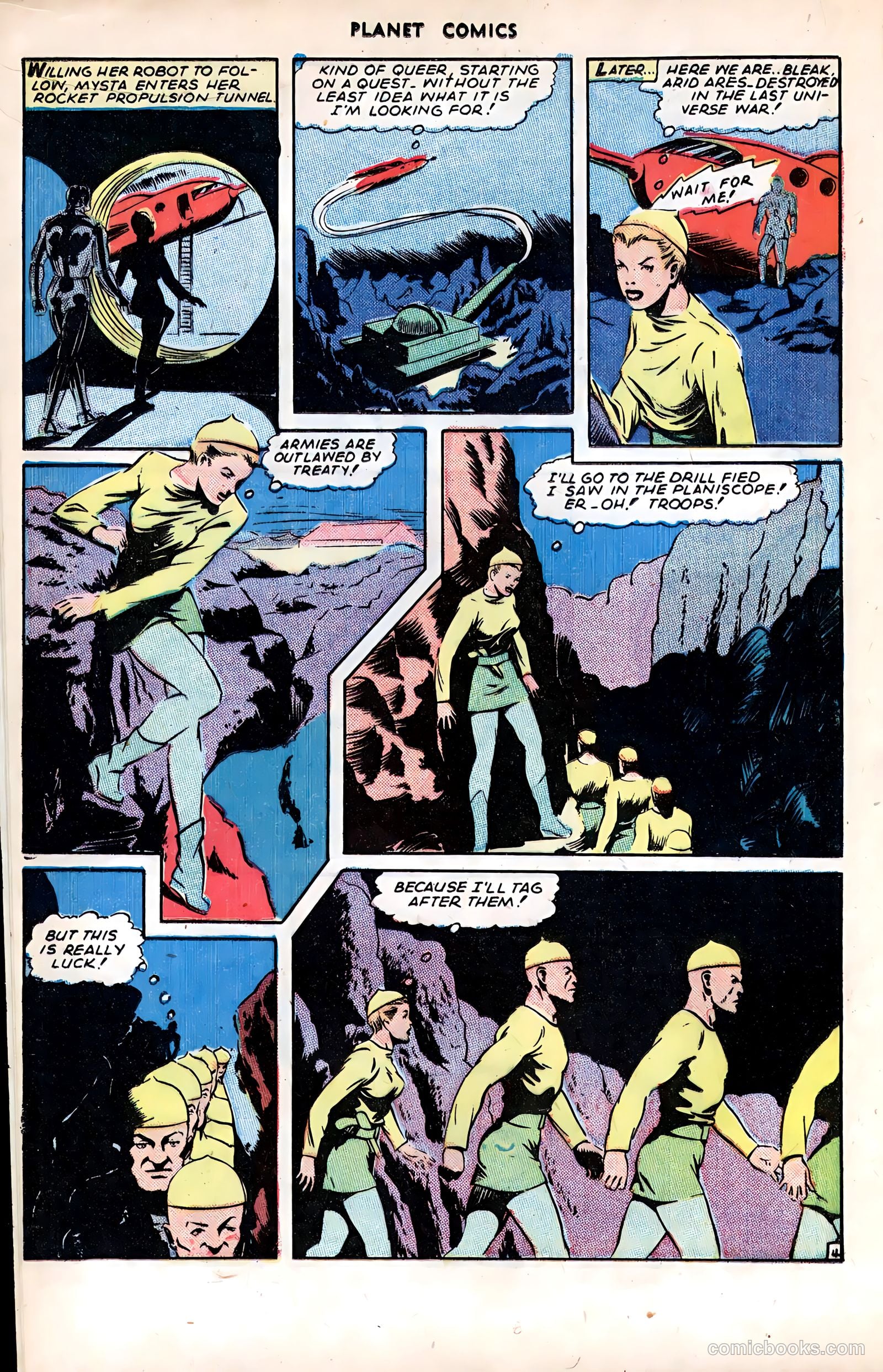 Planet Comics #37 (1945) — page 16 of 52