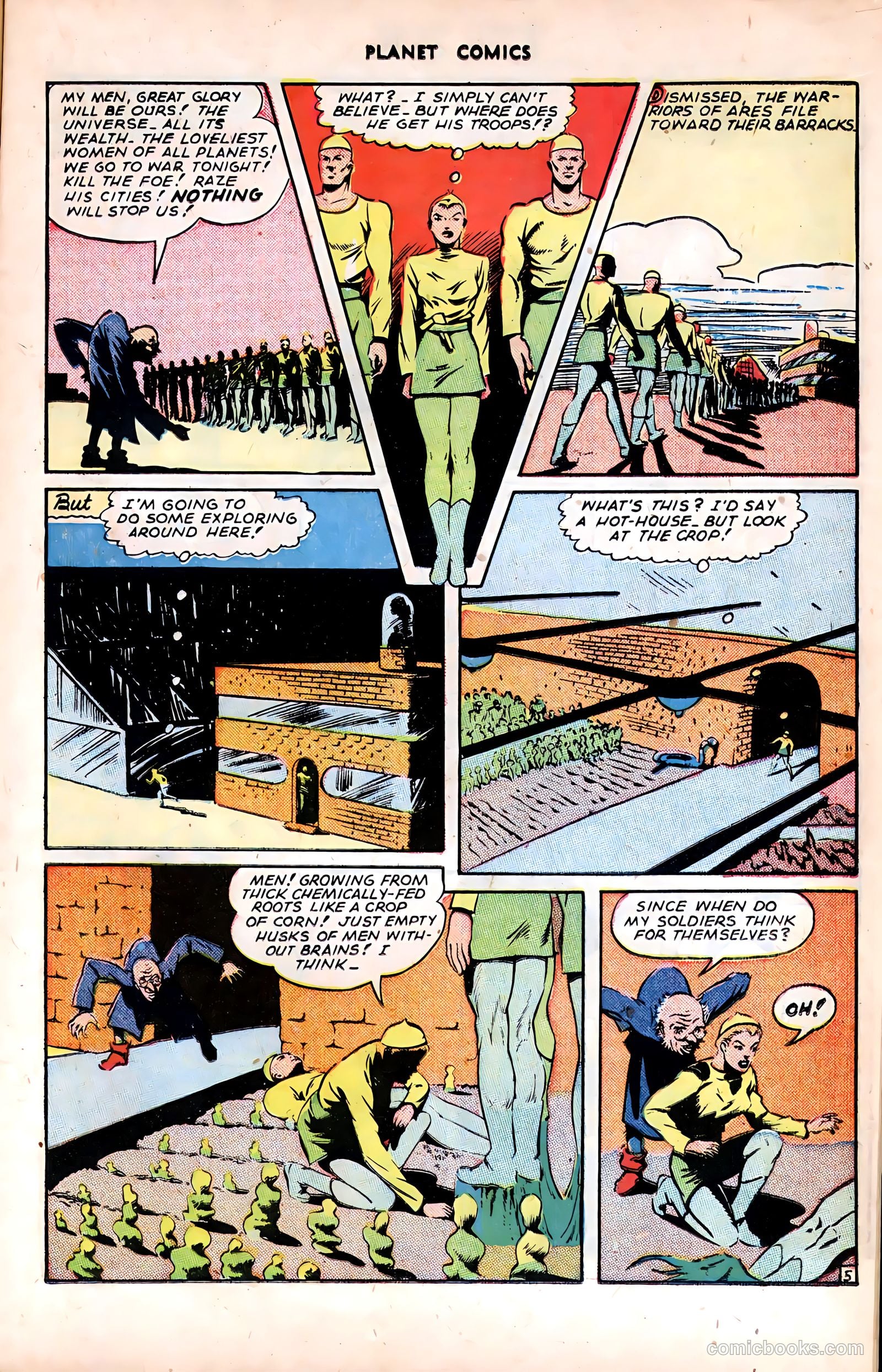 Planet Comics #37 (1945) — page 17 of 52