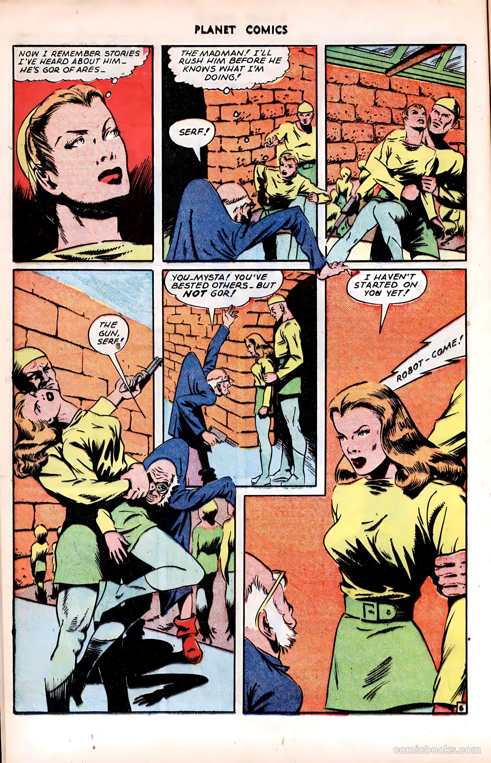 Planet Comics #37 (1945) — page 18 of 52