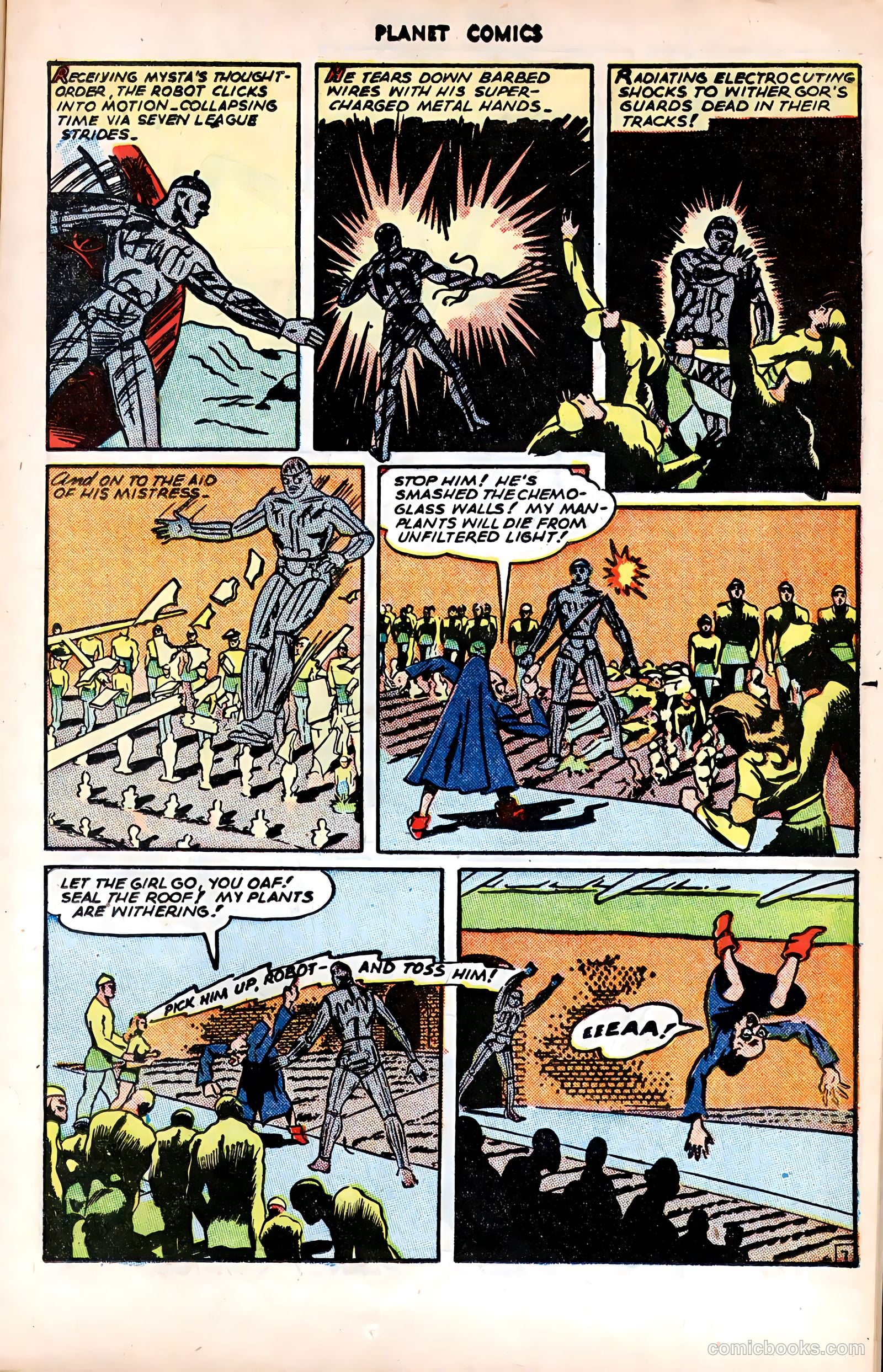 Planet Comics #37 (1945) — page 19 of 52