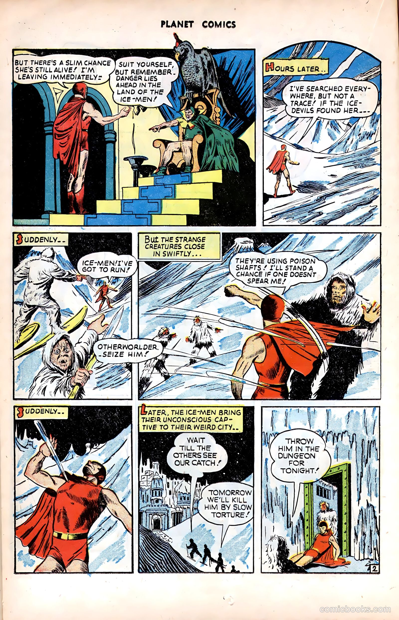 Planet Comics #37 (1945) — page 22 of 52