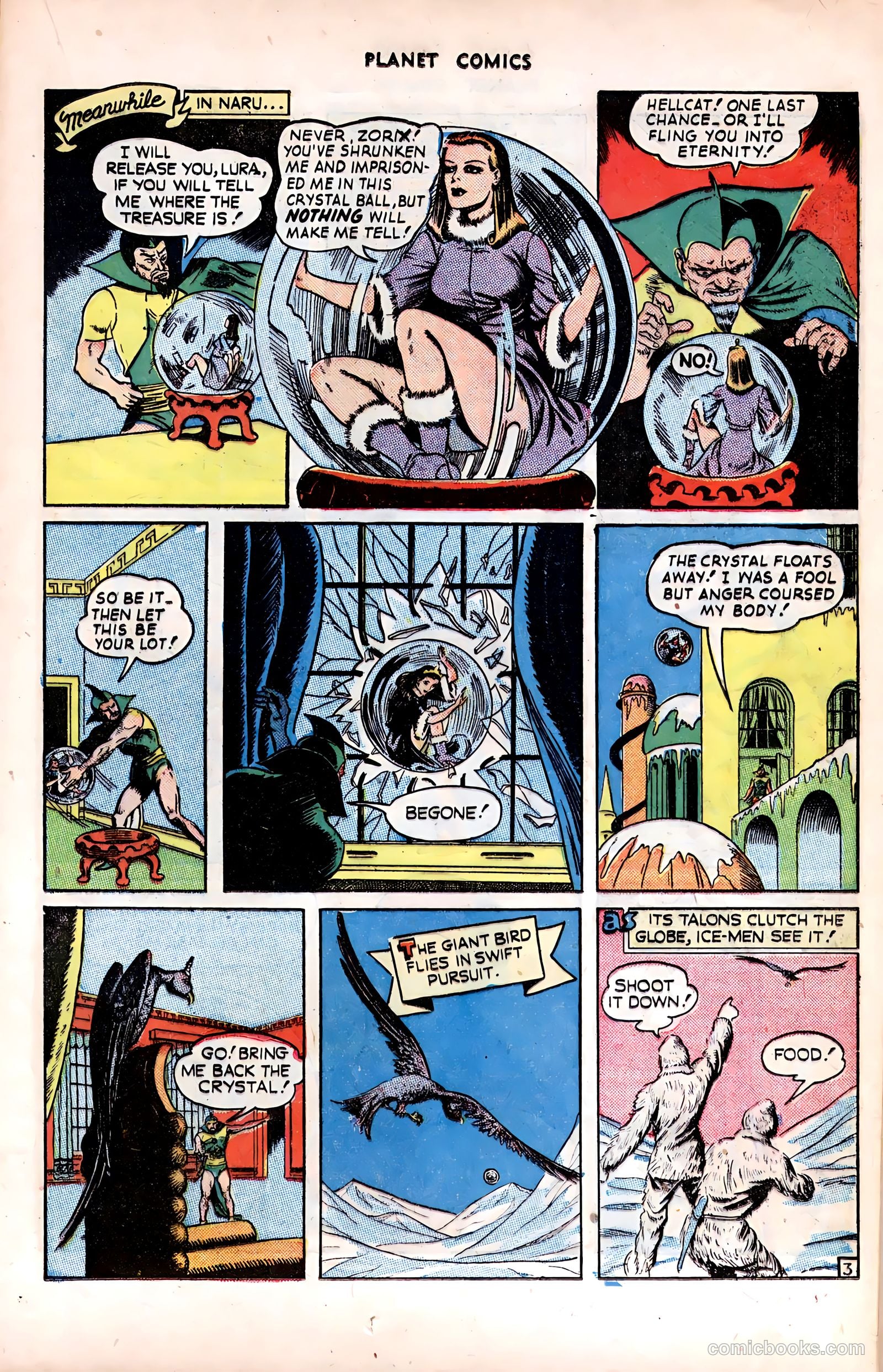 Planet Comics #37 (1945) — page 23 of 52