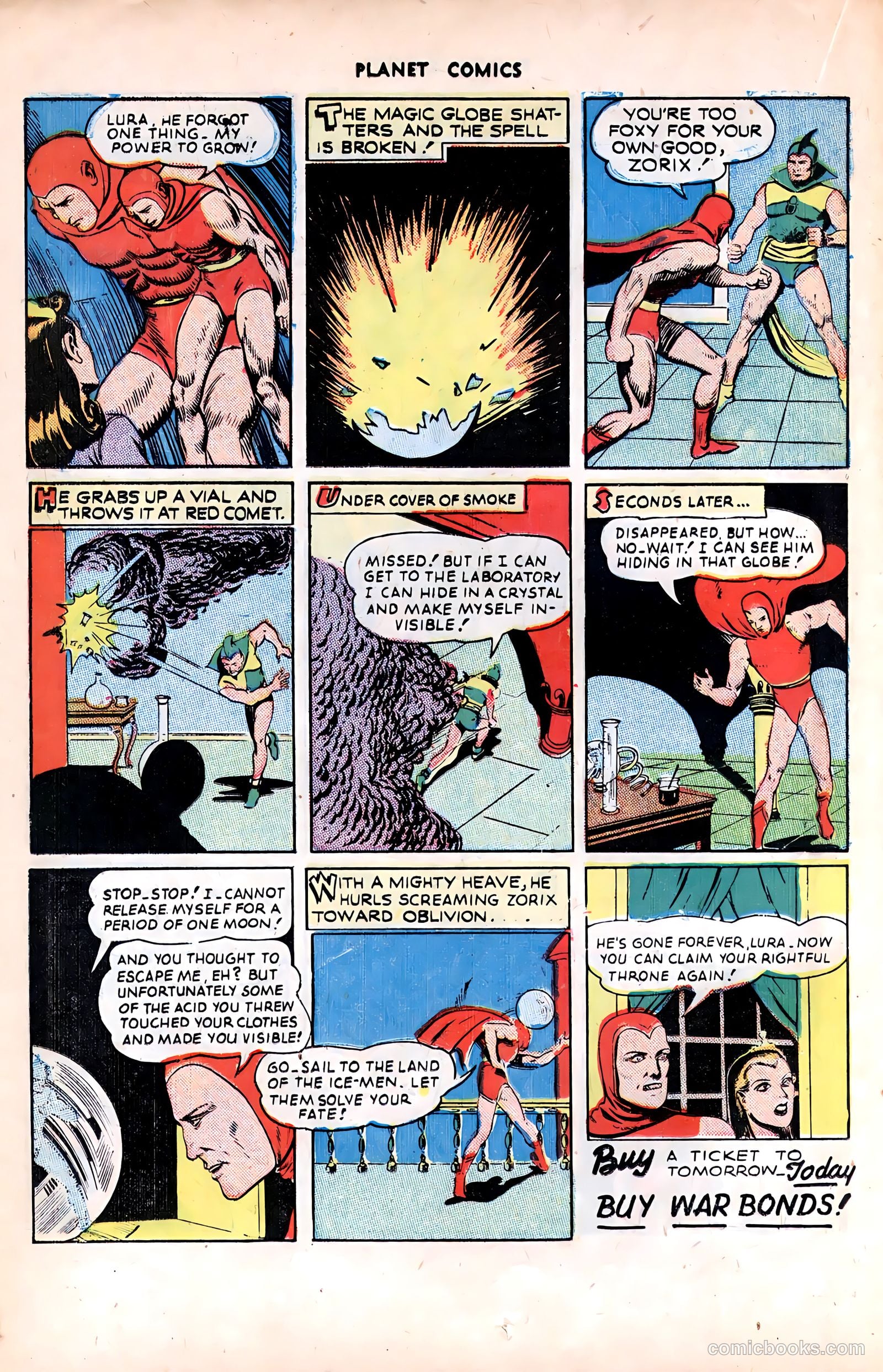 Planet Comics #37 (1945) — page 26 of 52
