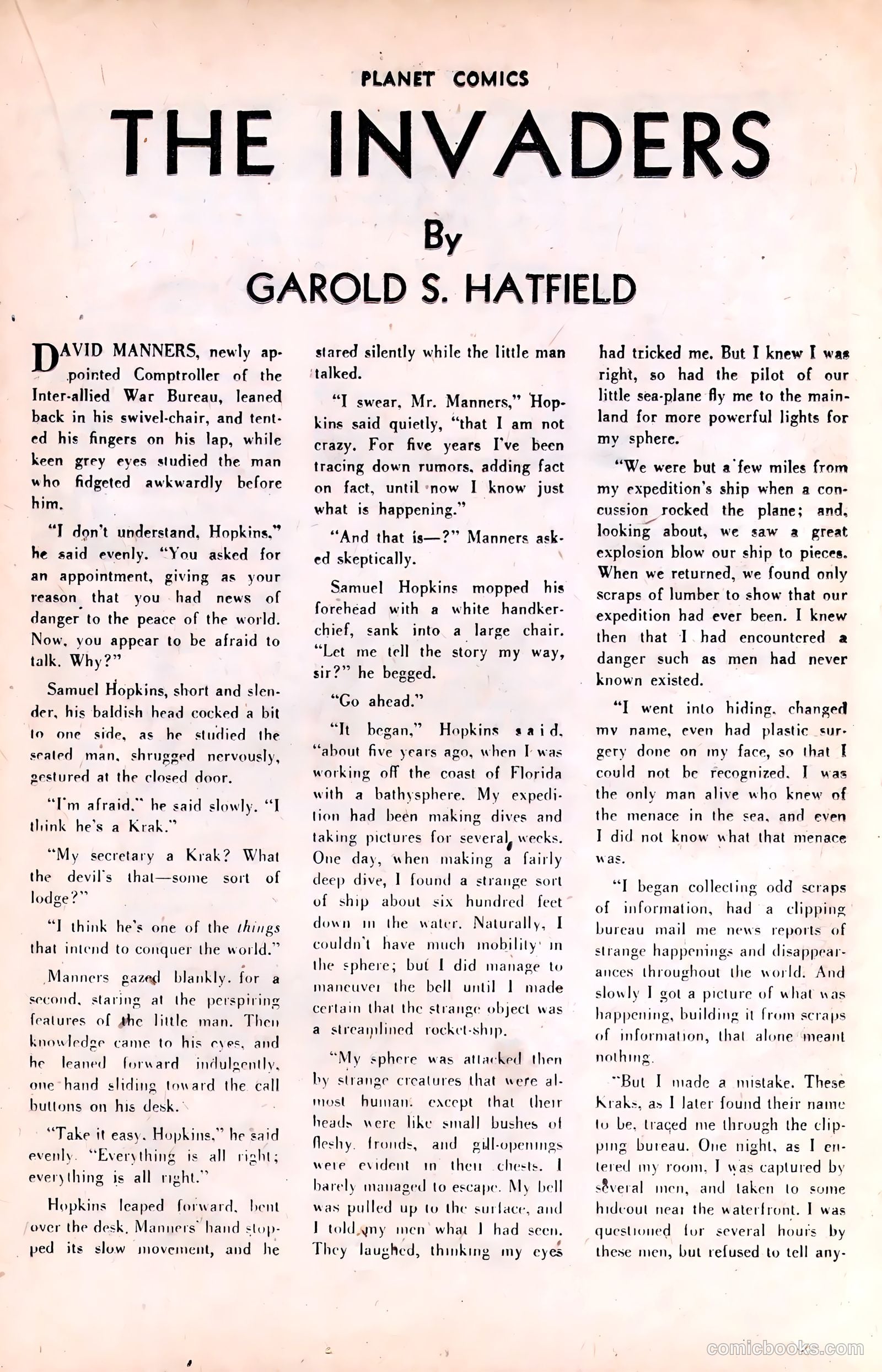 Planet Comics #37 (1945) — page 27 of 52