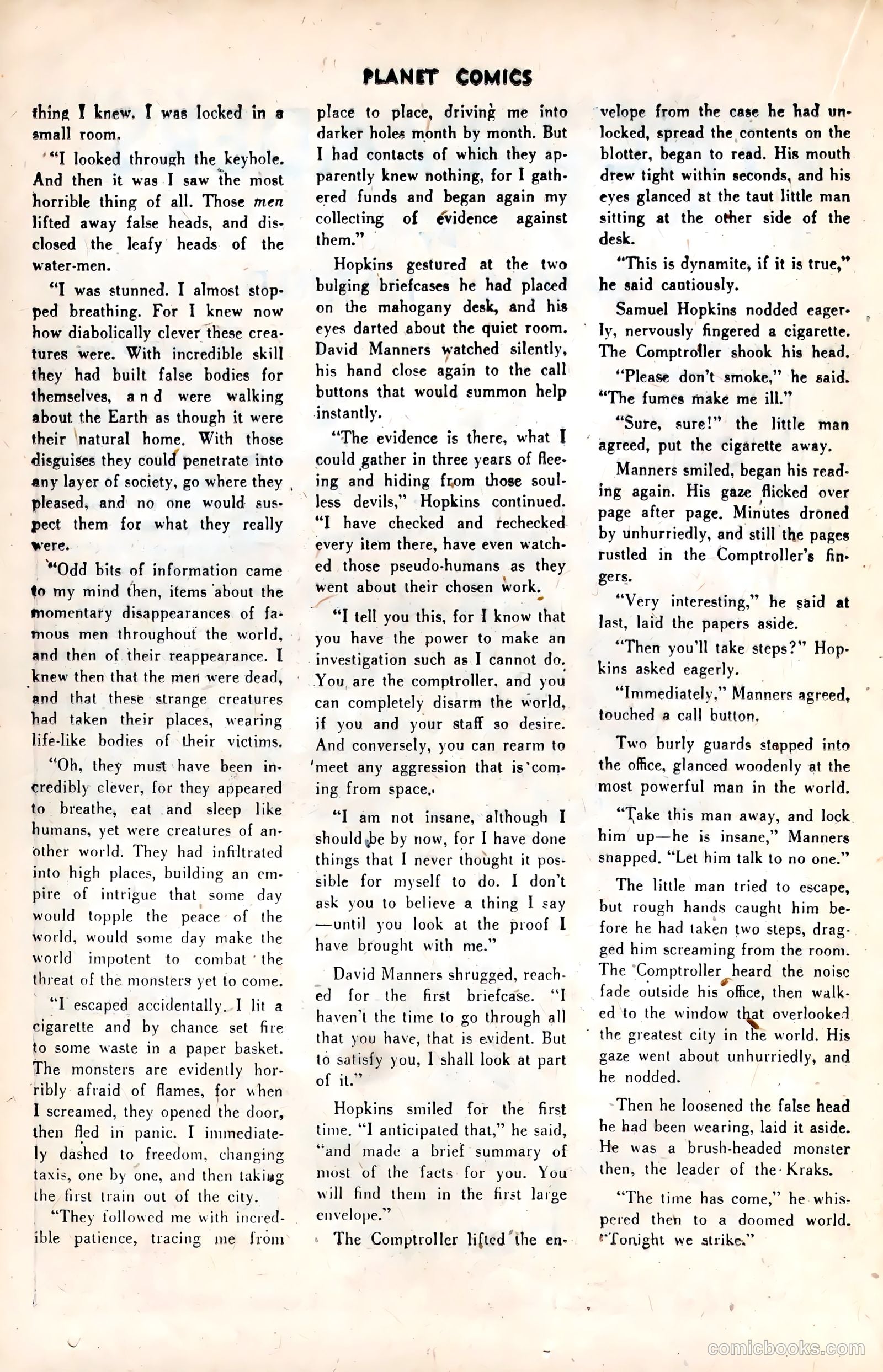 Planet Comics #37 (1945) — page 28 of 52