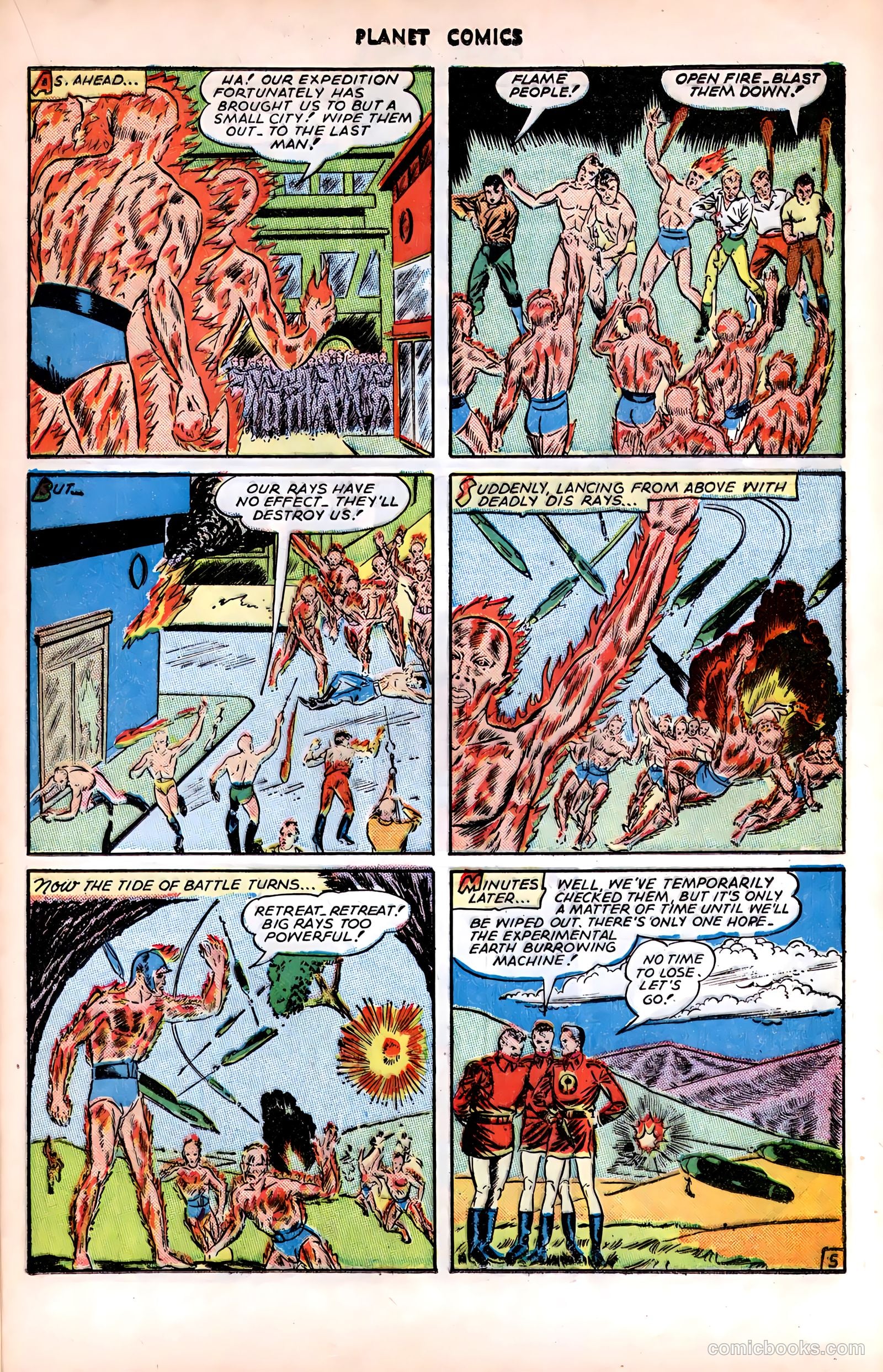 Planet Comics #37 (1945) — page 33 of 52