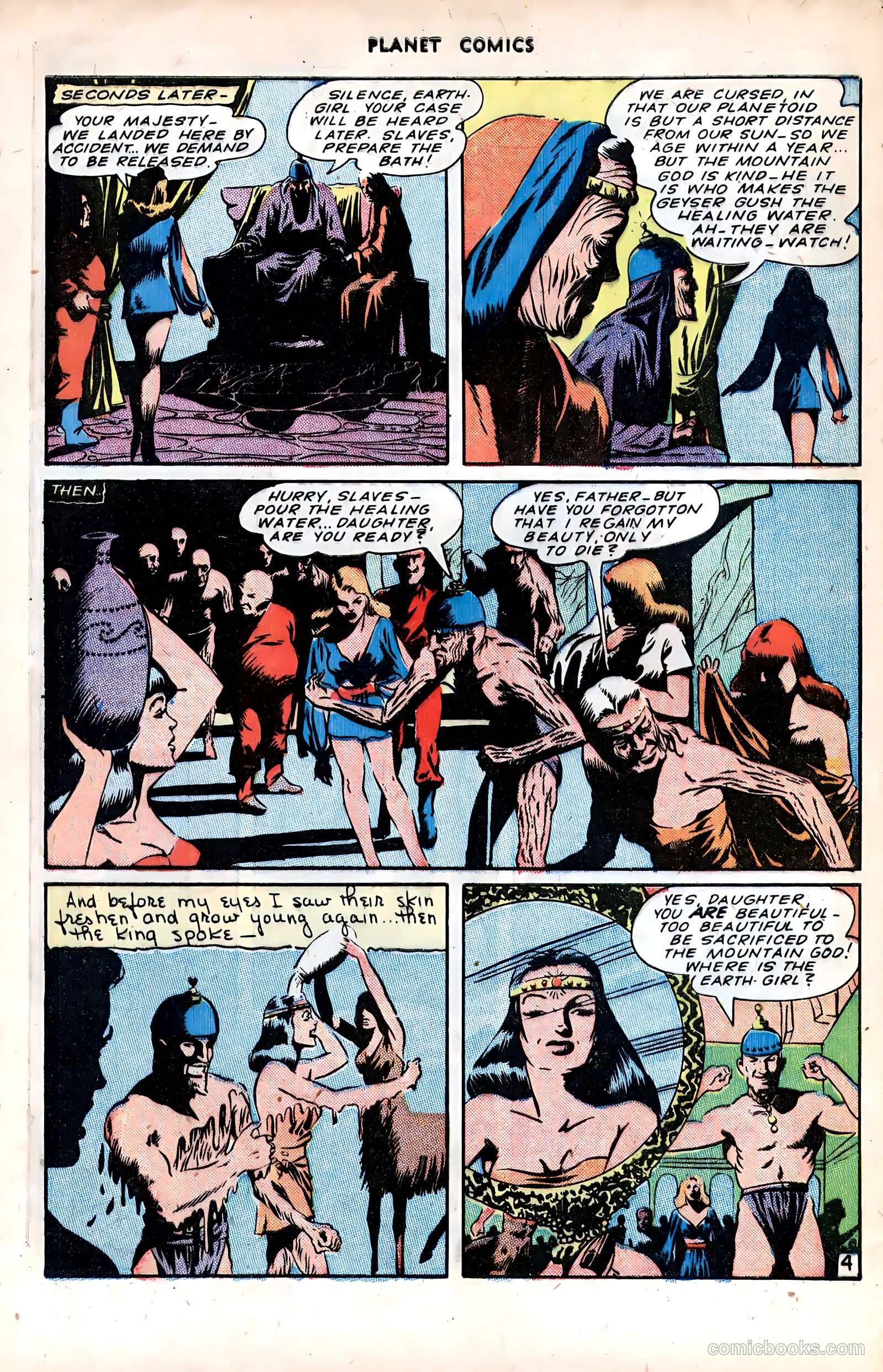 Planet Comics #37 (1945) — page 40 of 52