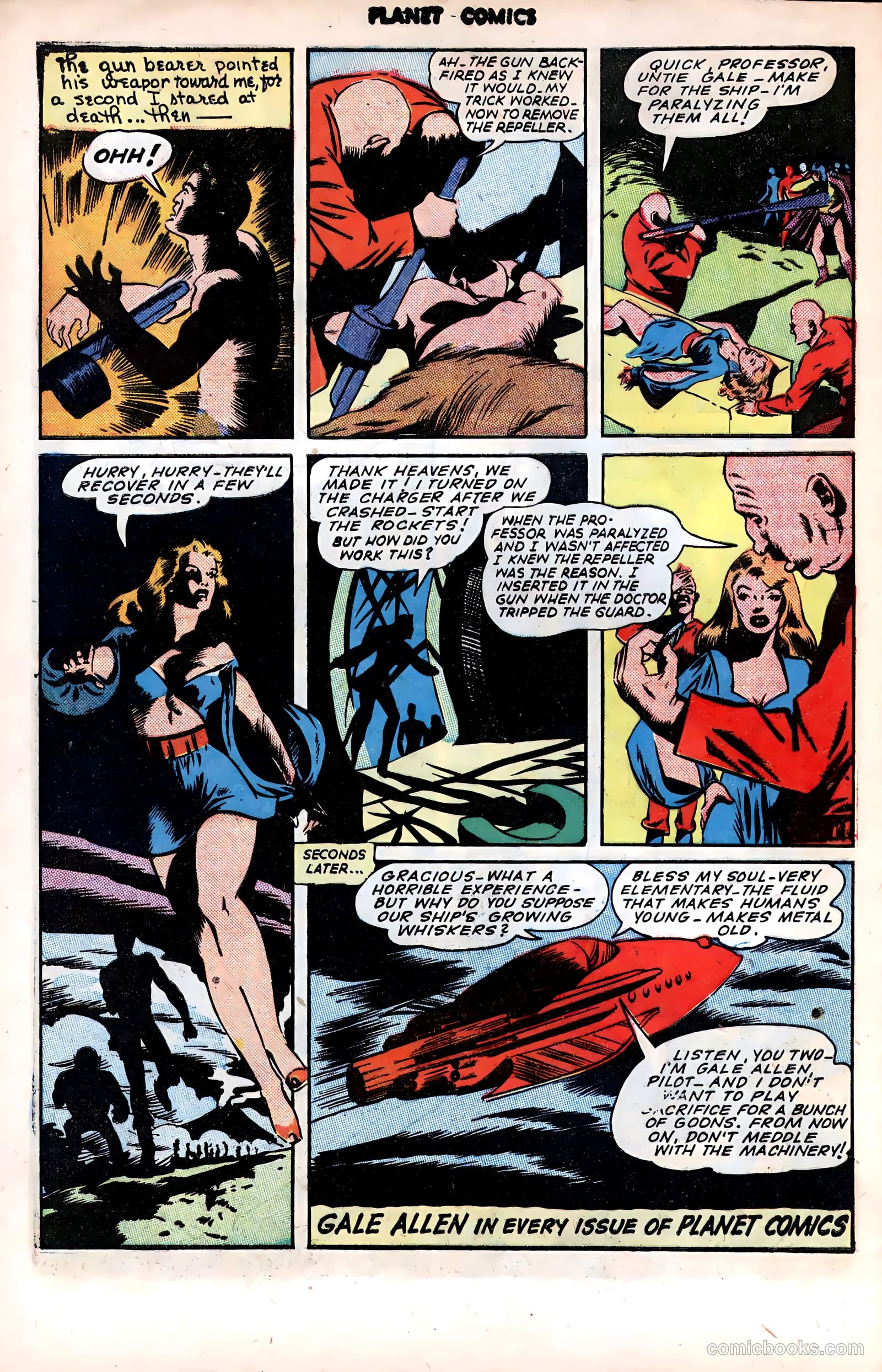 Planet Comics #37 (1945) — page 42 of 52