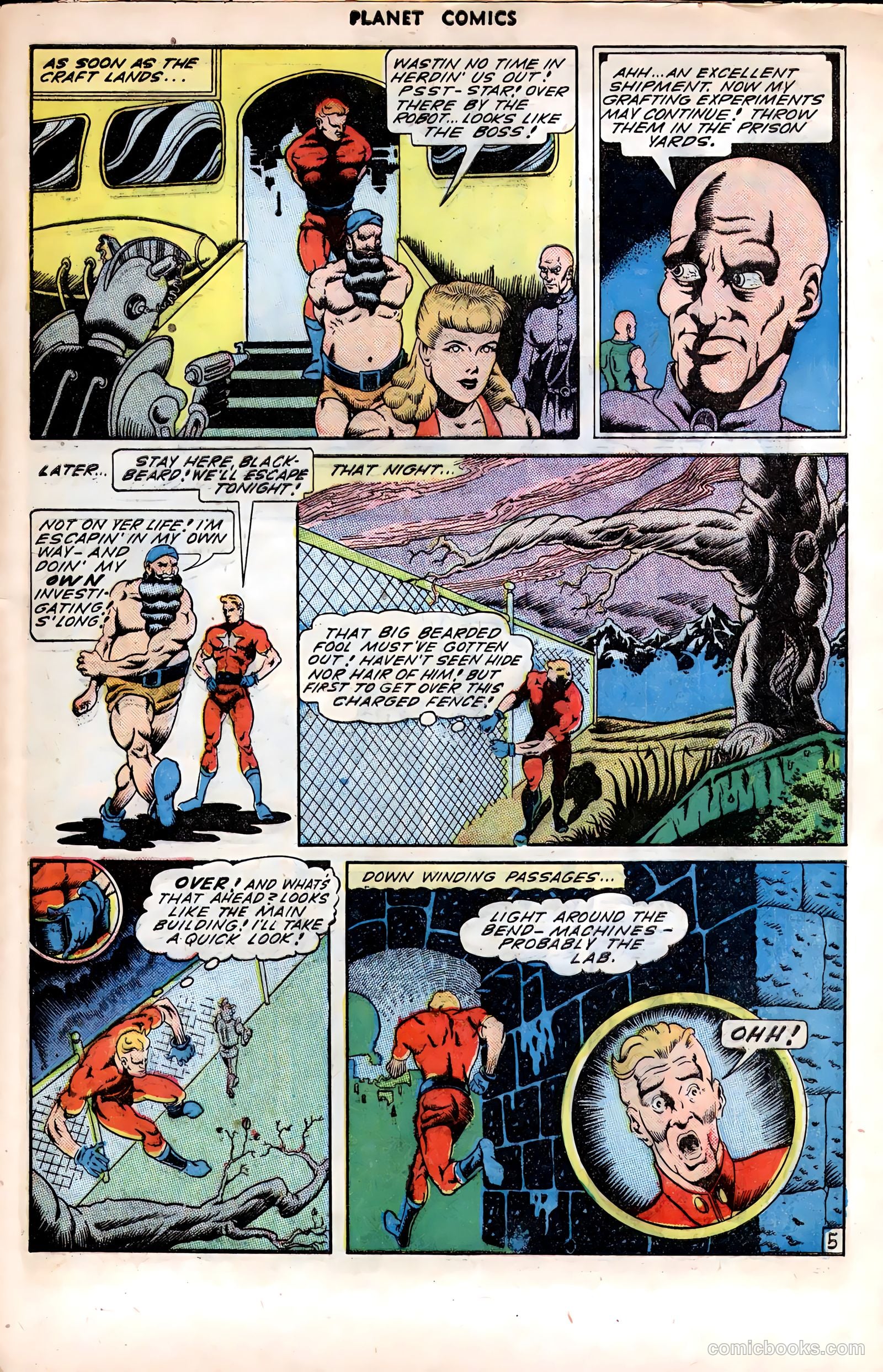 Planet Comics #37 (1945) — page 47 of 52