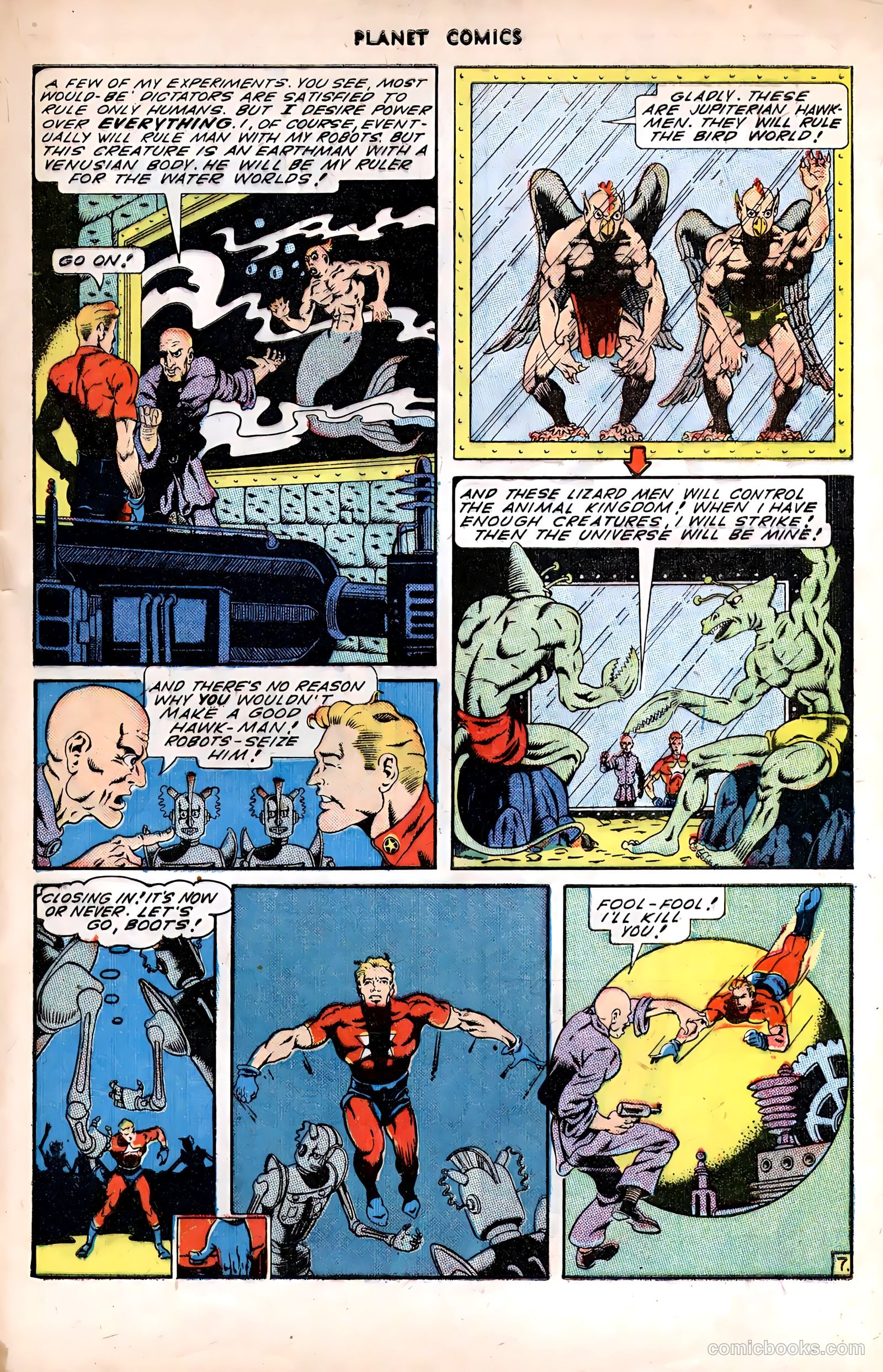 Planet Comics #37 (1945) — page 49 of 52