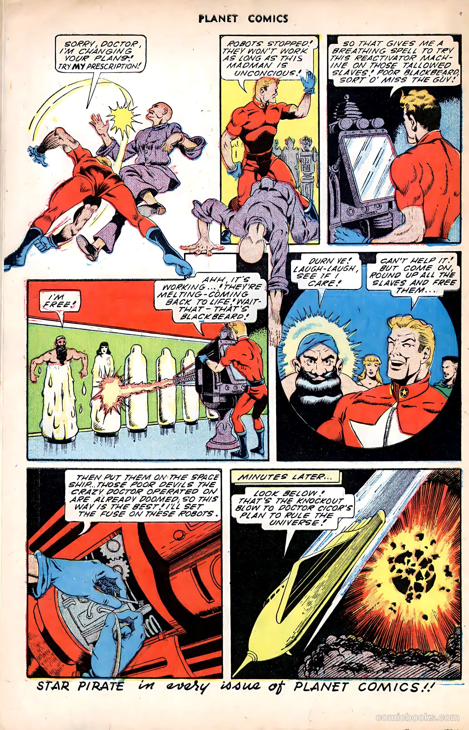 Planet Comics #37 (1945) — page 50 of 52