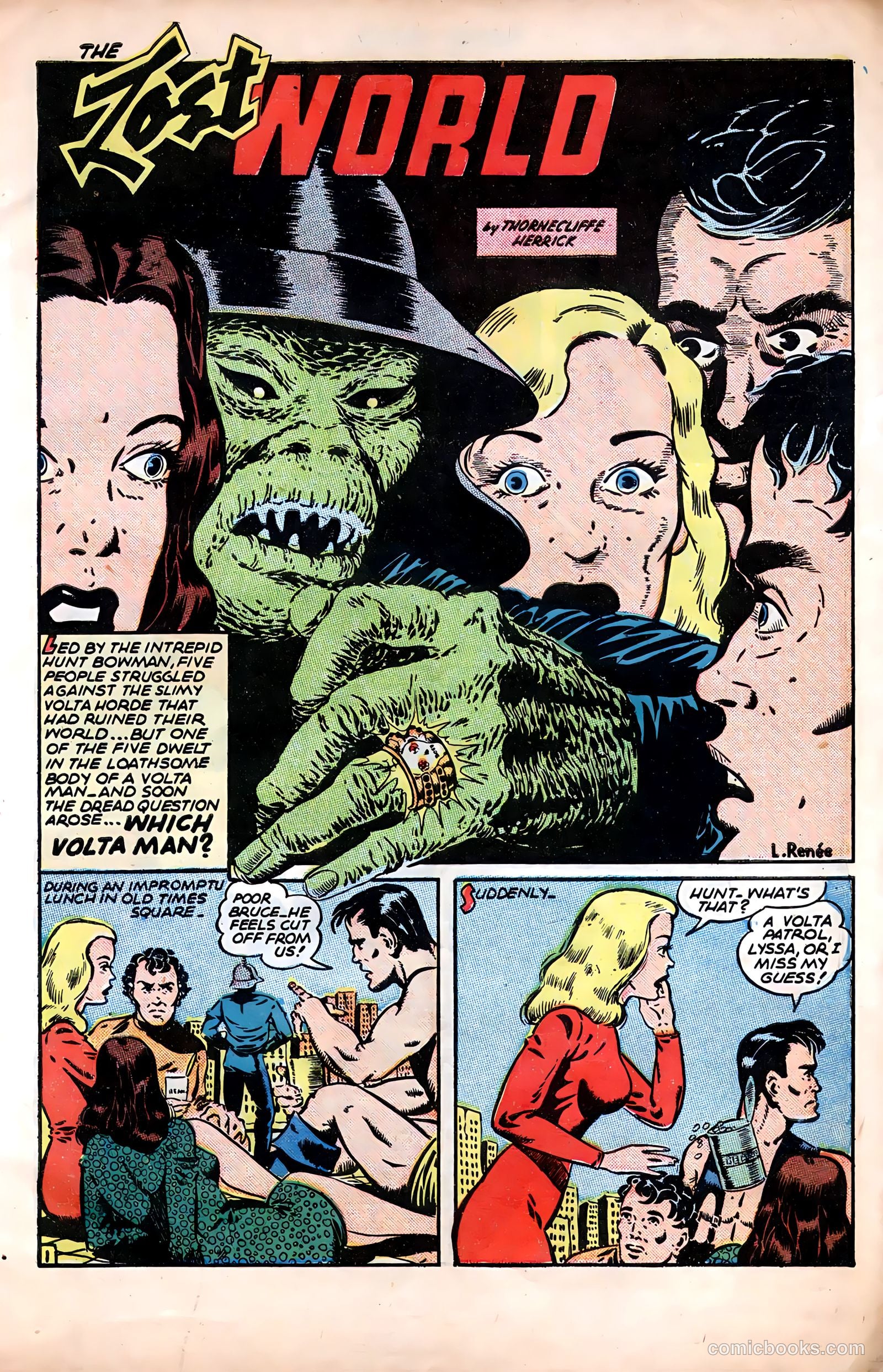 Planet Comics #38 (1945) — page 3 of 36