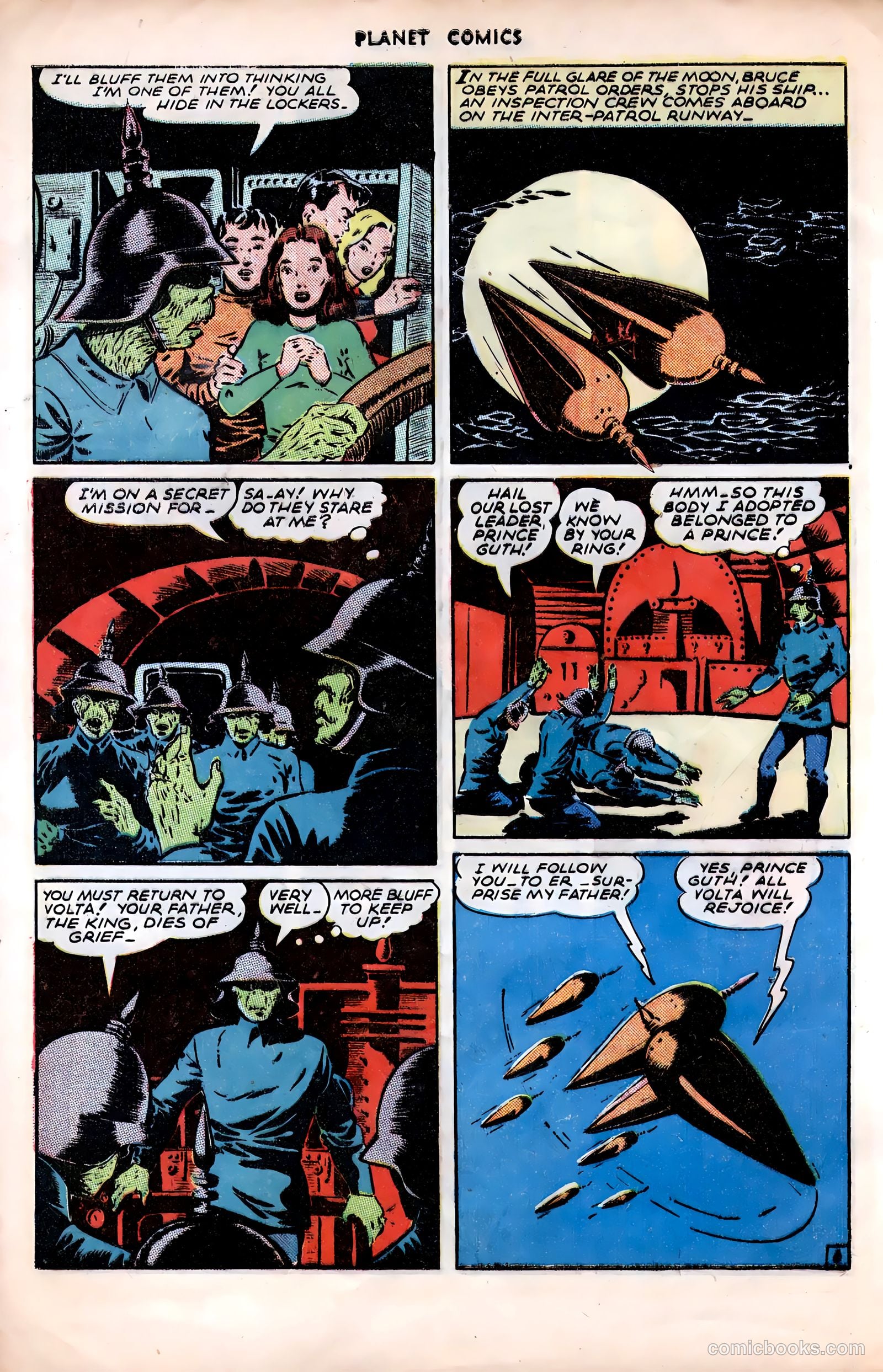 Planet Comics #38 (1945) — page 8 of 36
