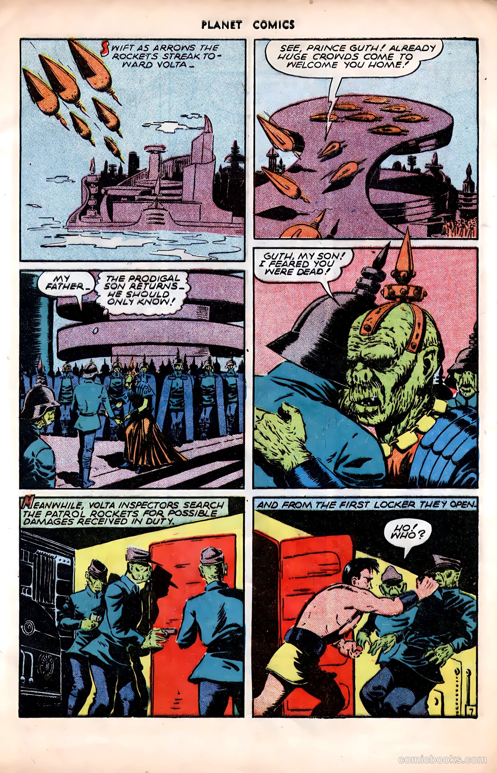 Planet Comics #38 (1945) — page 9 of 36