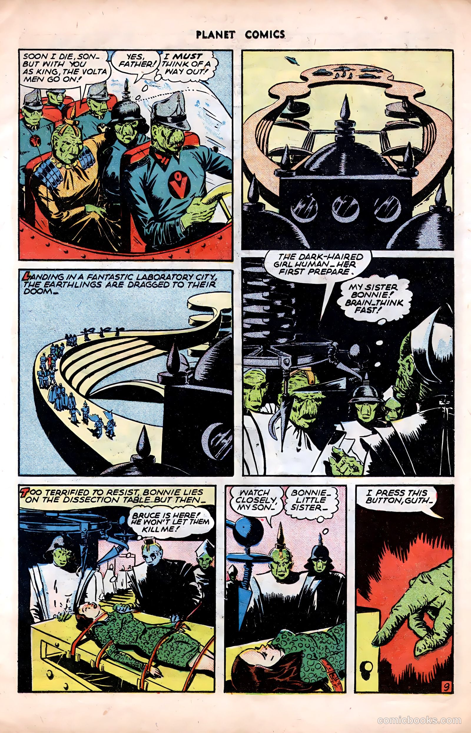 Planet Comics #38 (1945) — page 11 of 36